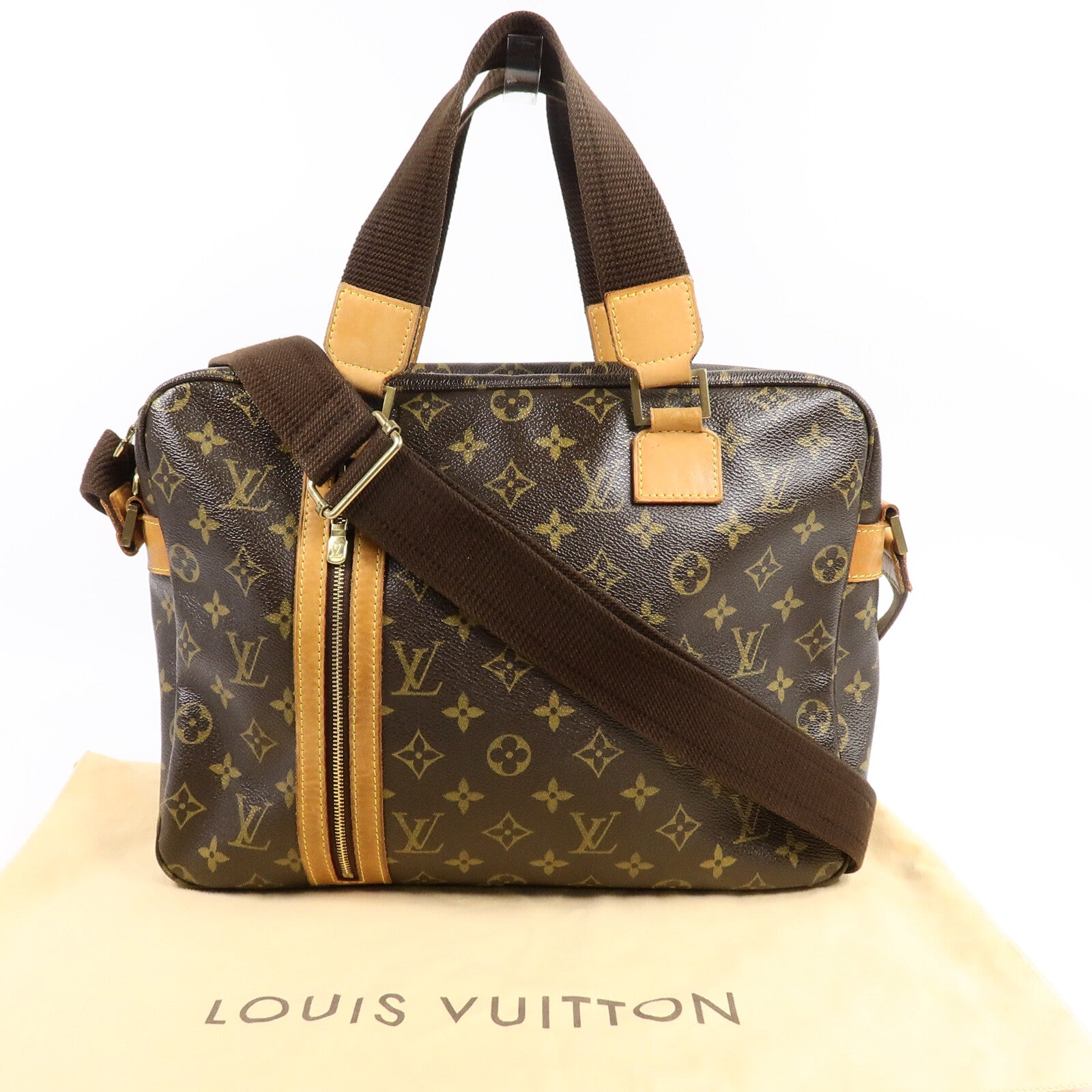 LOUIS VUITTON Monogram Sac Bosphore手挽肩背兩用袋
