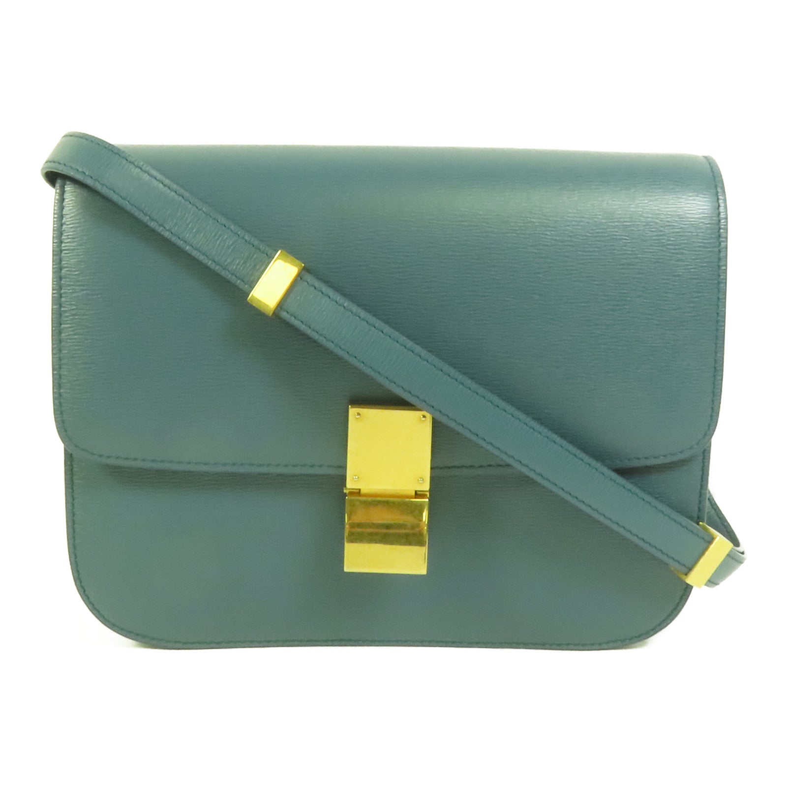 CELINE 牛皮皮革Classic Box Medium肩背袋