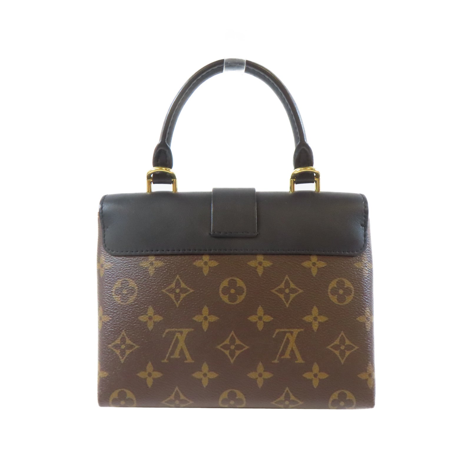 LOUIS VUITTON Monogram Locky BB 2 Way Shoulder Bag金扣手挽肩背兩用袋啡色/黑色