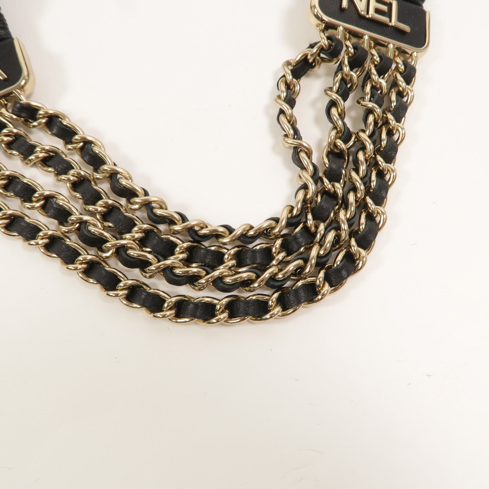 CHANEL 羊皮皮革Belt皮帶