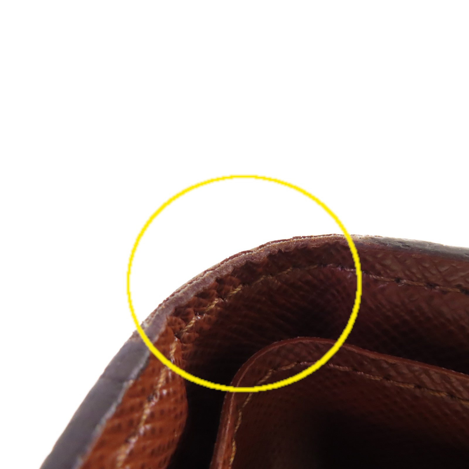 LOUIS VUITTON Monogram Short Wallet金扣短錢包啡色