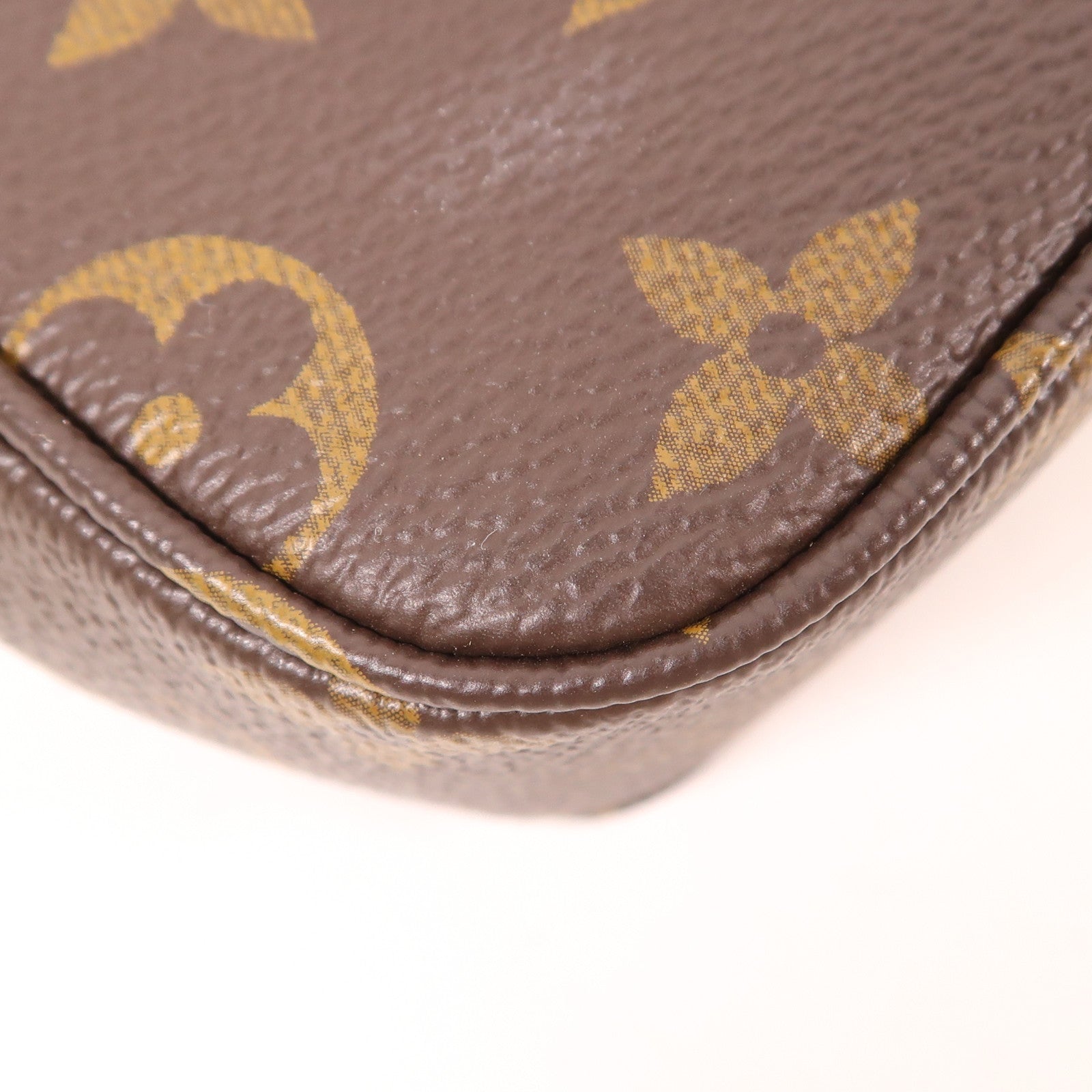LOUIS VUITTON 【激減優惠】Monogram Marceau金扣鏈帶肩背袋棕色