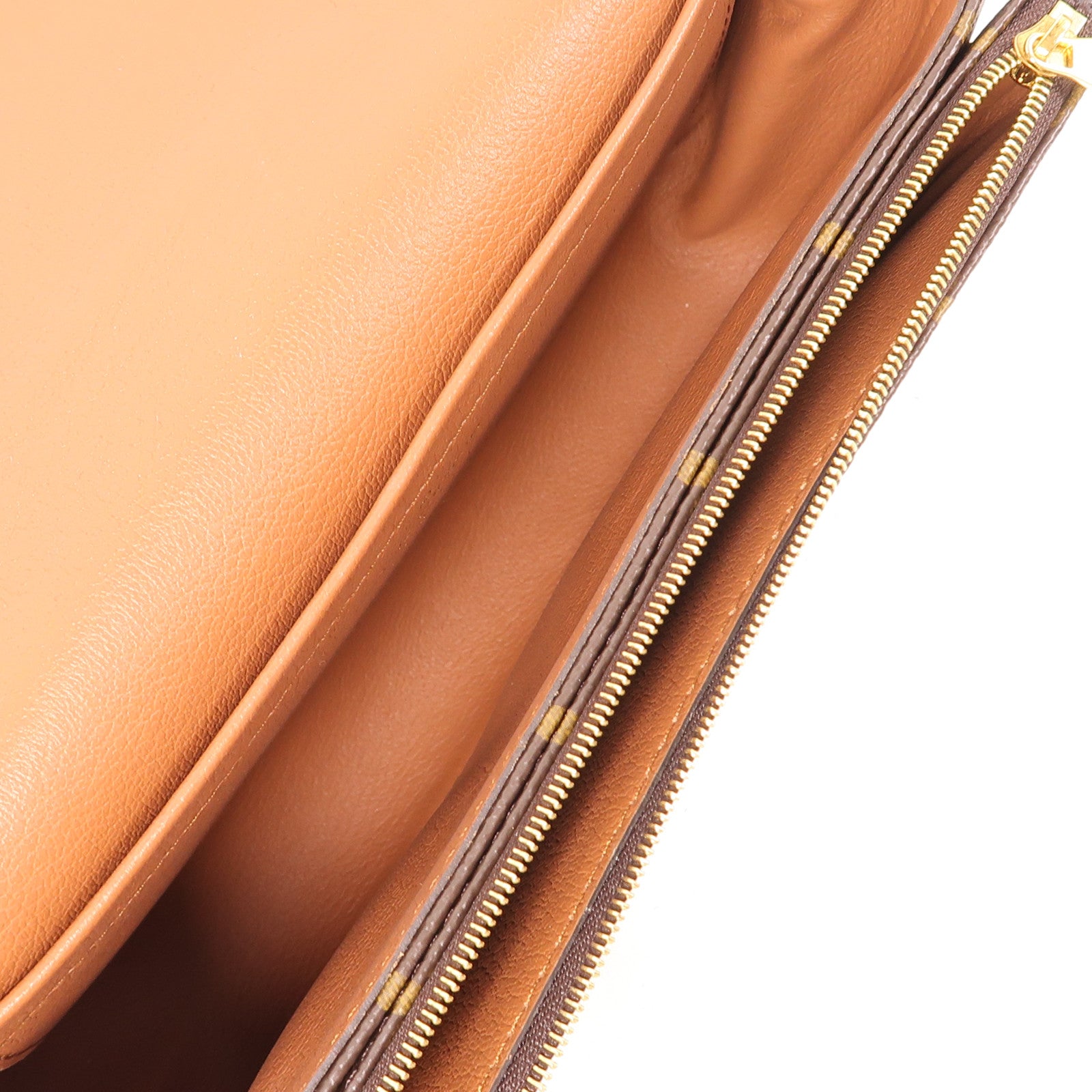 LOUIS VUITTON 【激減優惠】Monogram Marceau金扣鏈帶肩背袋棕色