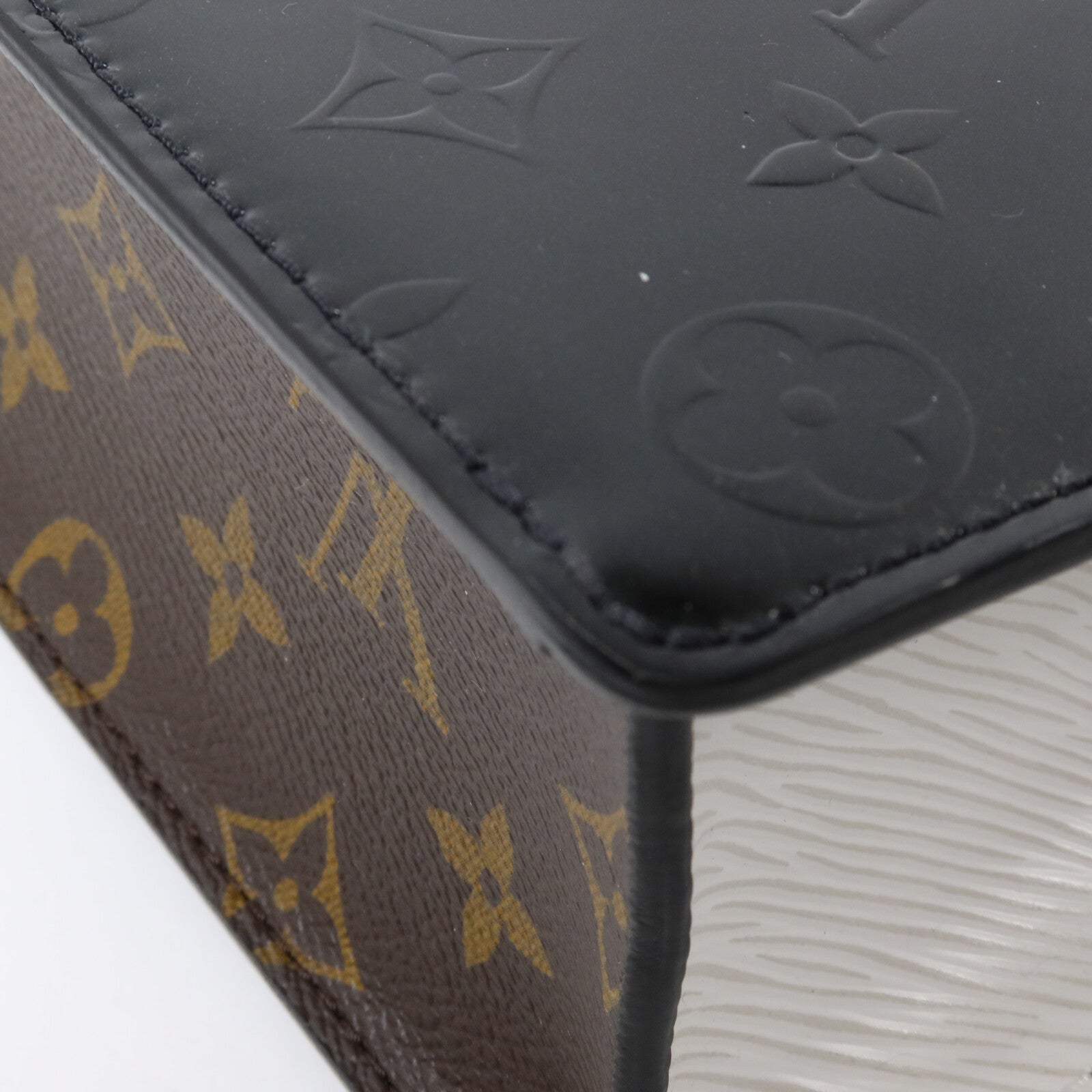 LOUIS VUITTON Monogram/Epi/Monogram Vernis Spring Street金扣手挽肩背兩用袋