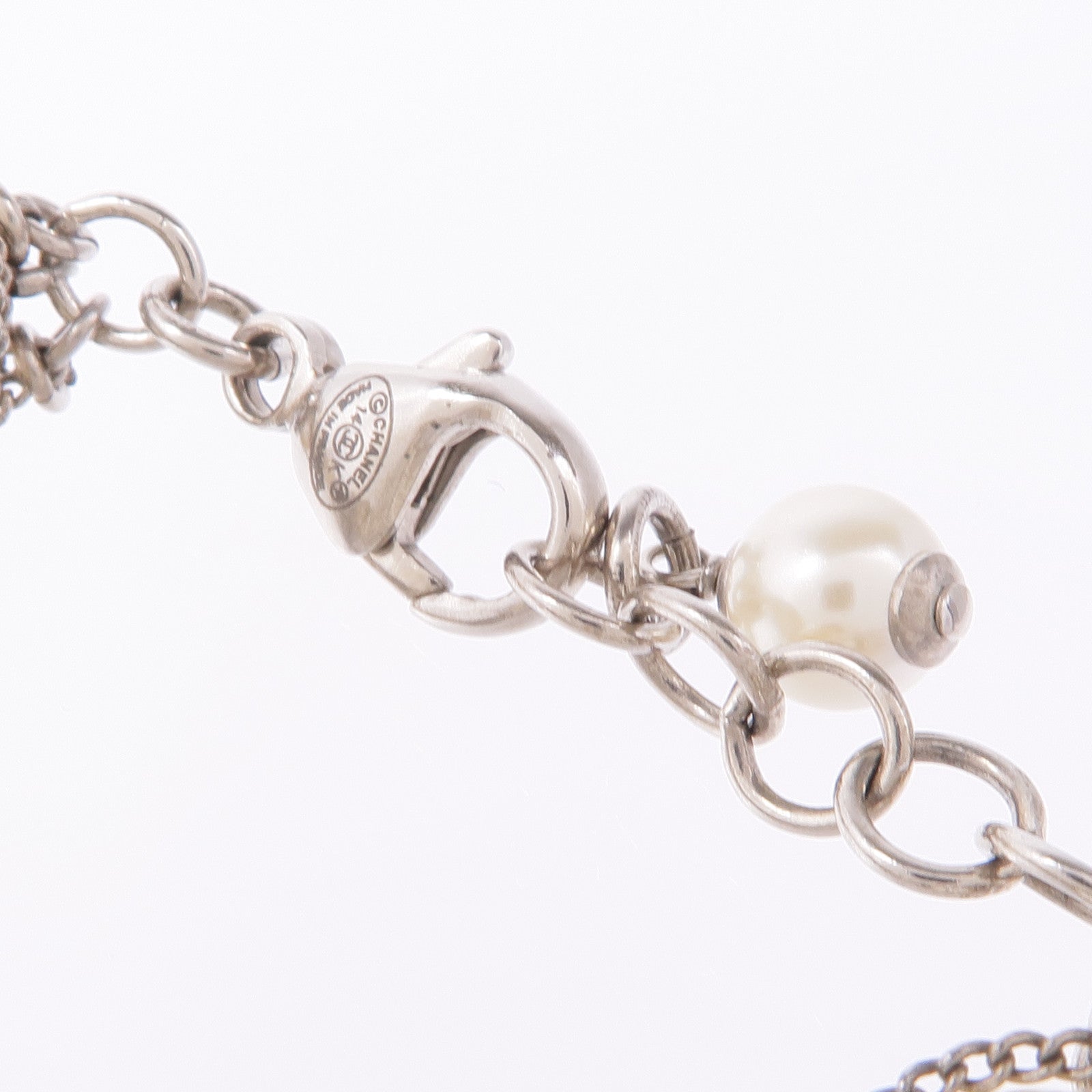 CHANEL PVC/金屬Bracelet手鏈