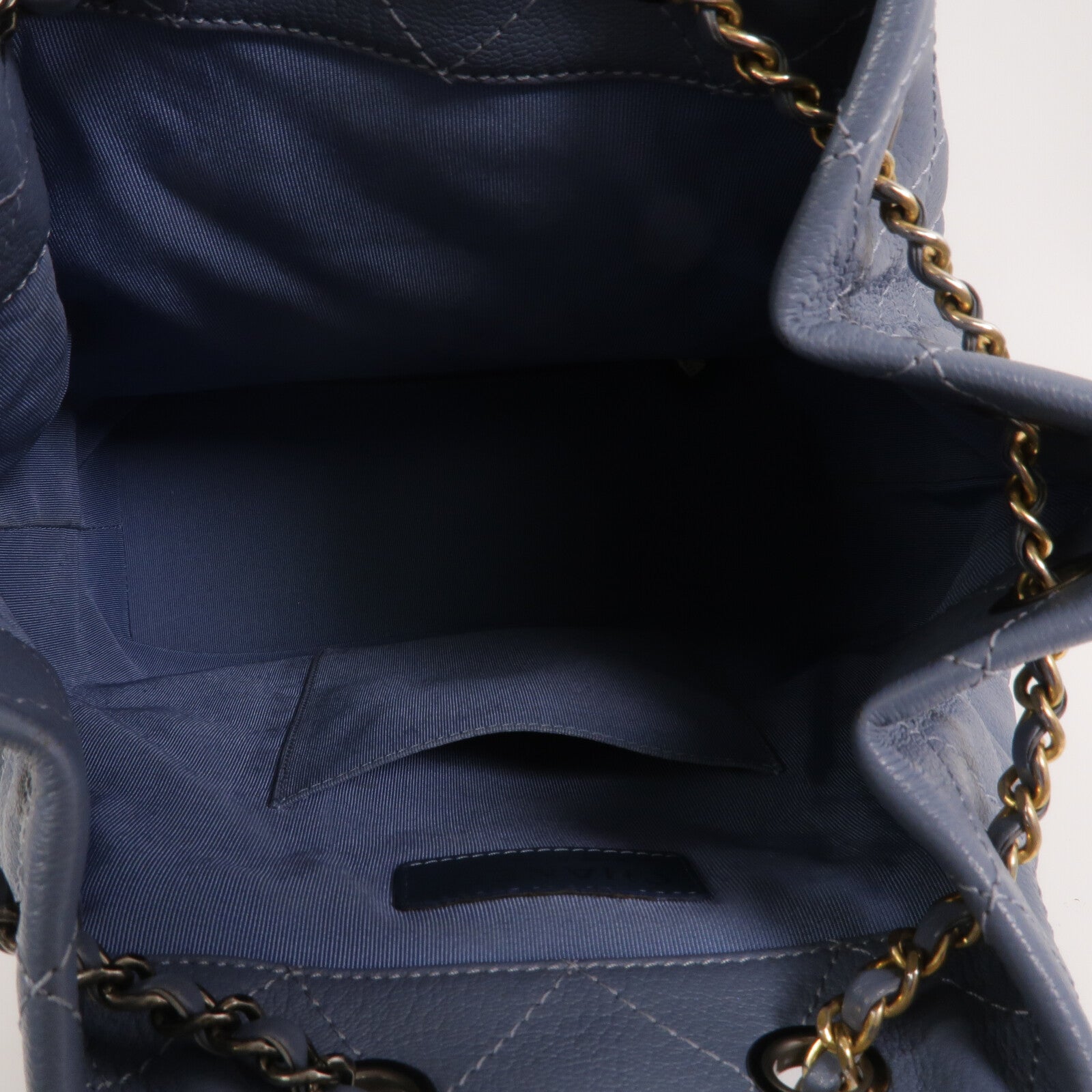 CHANEL 牛皮皮革Gabrielle Backpack鏈帶背包