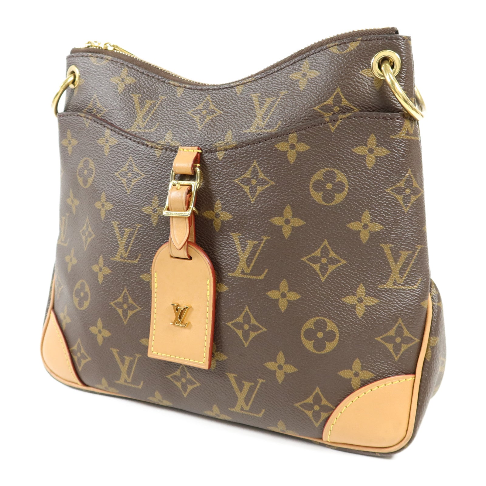 LOUIS VUITTON Monogram Odeon PM金扣手挽袋