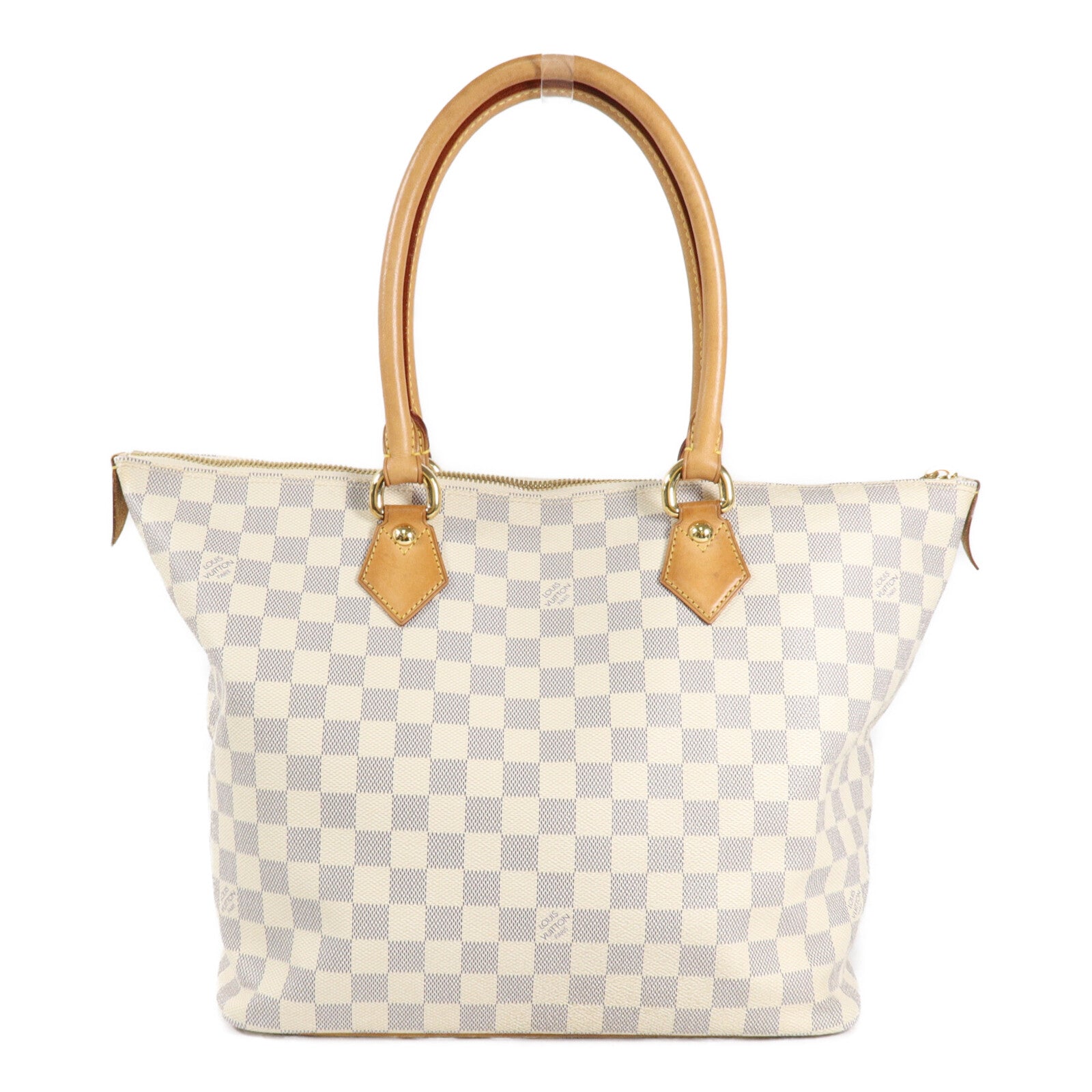 LOUIS VUITTON Damier Azur Saleya MM肩背袋