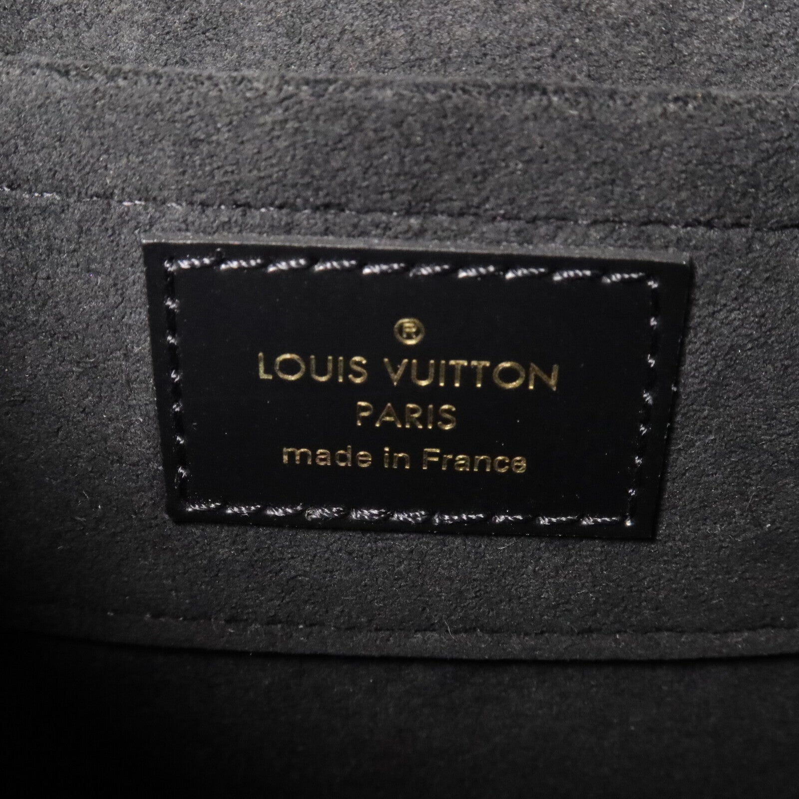 LOUIS VUITTON Monogram Reverse Bento Box手挽肩背兩用袋