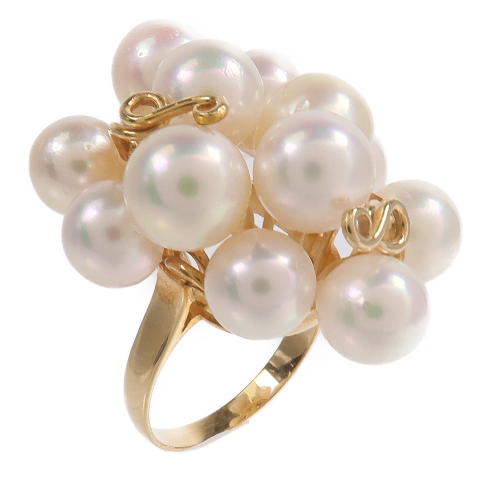 JEWELRY 18K黃金Pearl Ring珍珠耳環