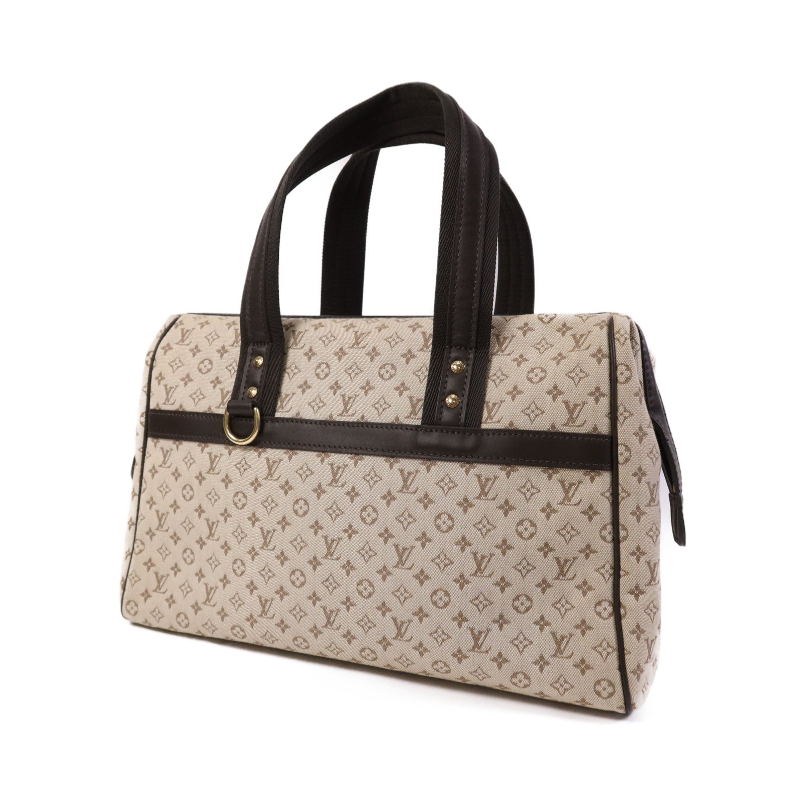 LOUIS VUITTON Monogram Mini Josephine GM金扣手挽袋