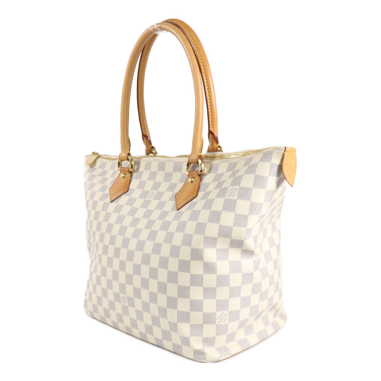 LOUIS VUITTON Damier Azur Saleya MM肩背袋
