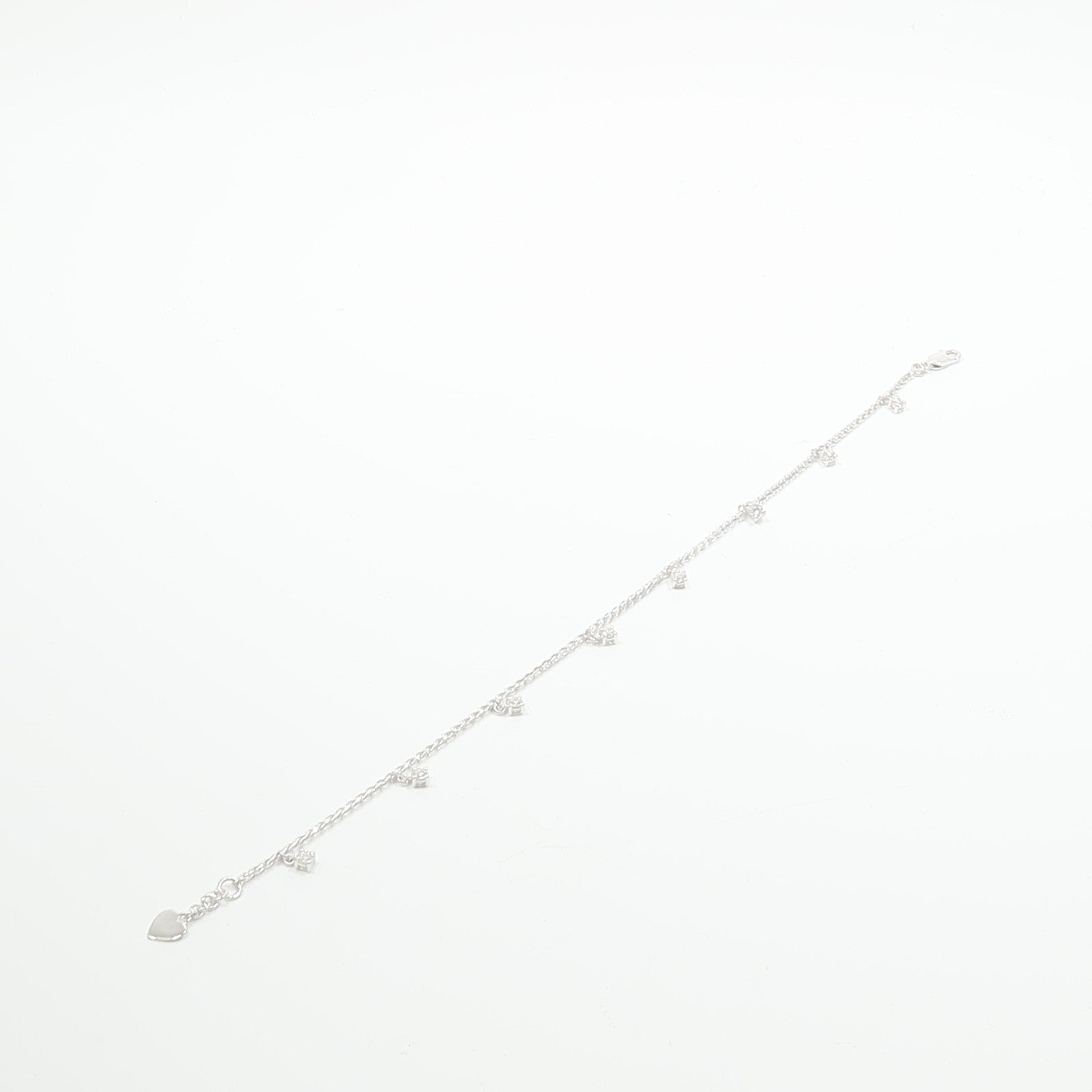 JEWELRY 18K白金Diamond Bracelet鑽石手鏈
