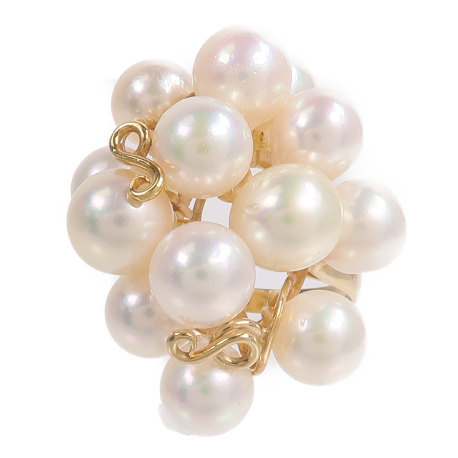 JEWELRY 18K黃金Pearl Ring珍珠耳環