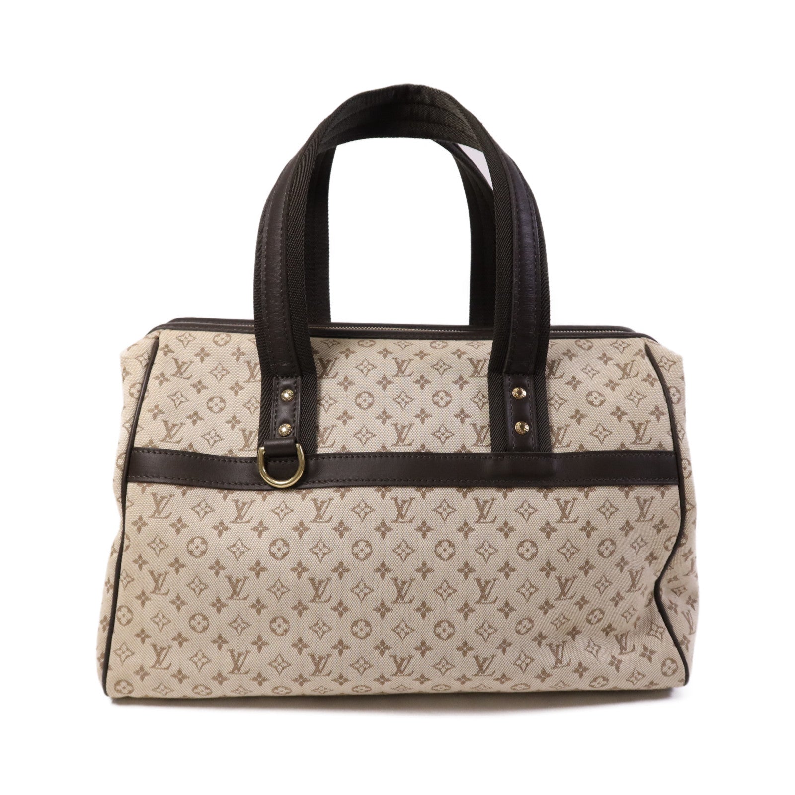 LOUIS VUITTON Monogram Mini Josephine GM金扣手挽袋
