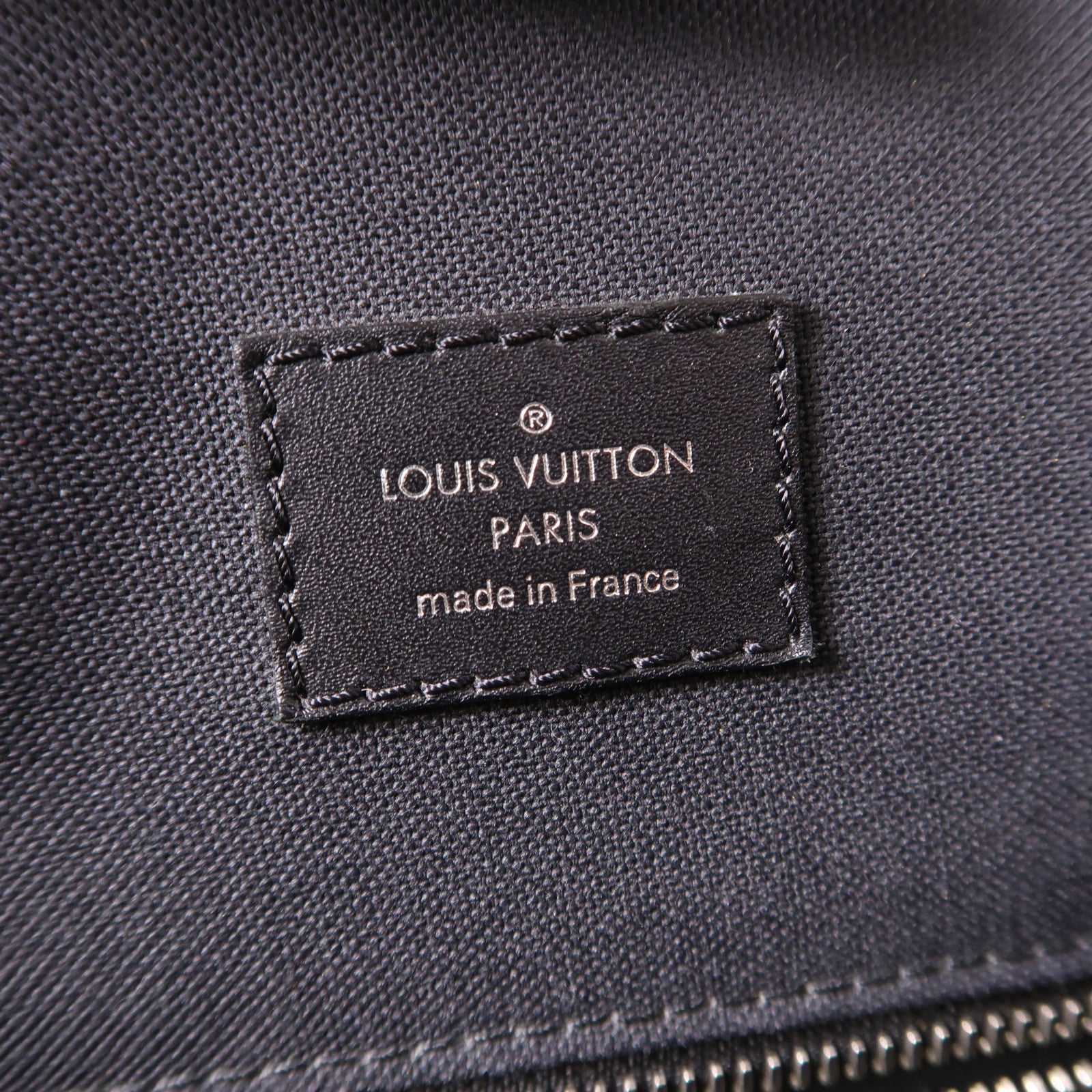 LOUIS VUITTON Monogram Macassar Christopher MM銀扣背包
