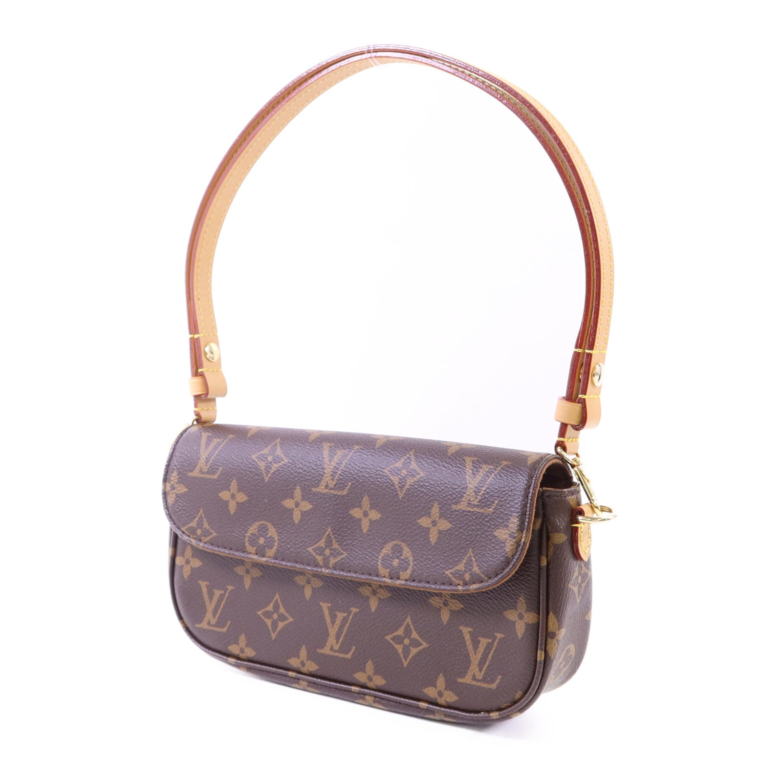 LOUIS VUITTON Monogram Wallet On Chain Ivy金扣肩背袋