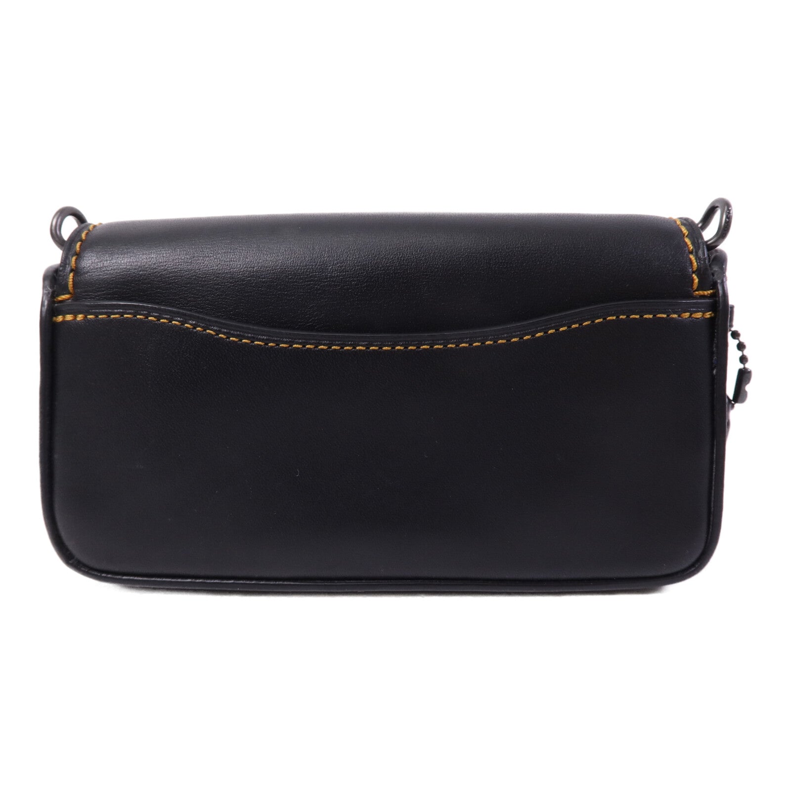 COACH 牛皮皮革Shoulder Bag鏈帶肩背袋