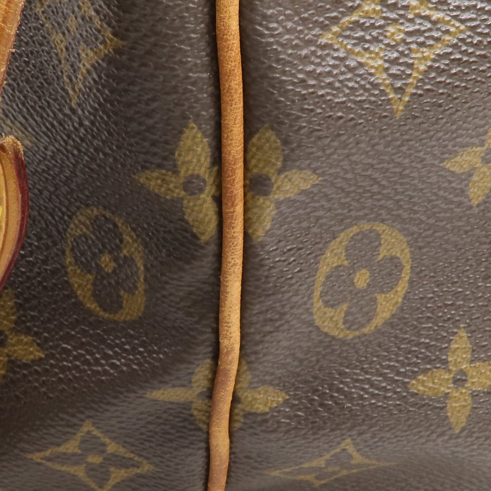 LOUIS VUITTON Monogram Palermo PM金扣手挽肩背兩用袋棕色