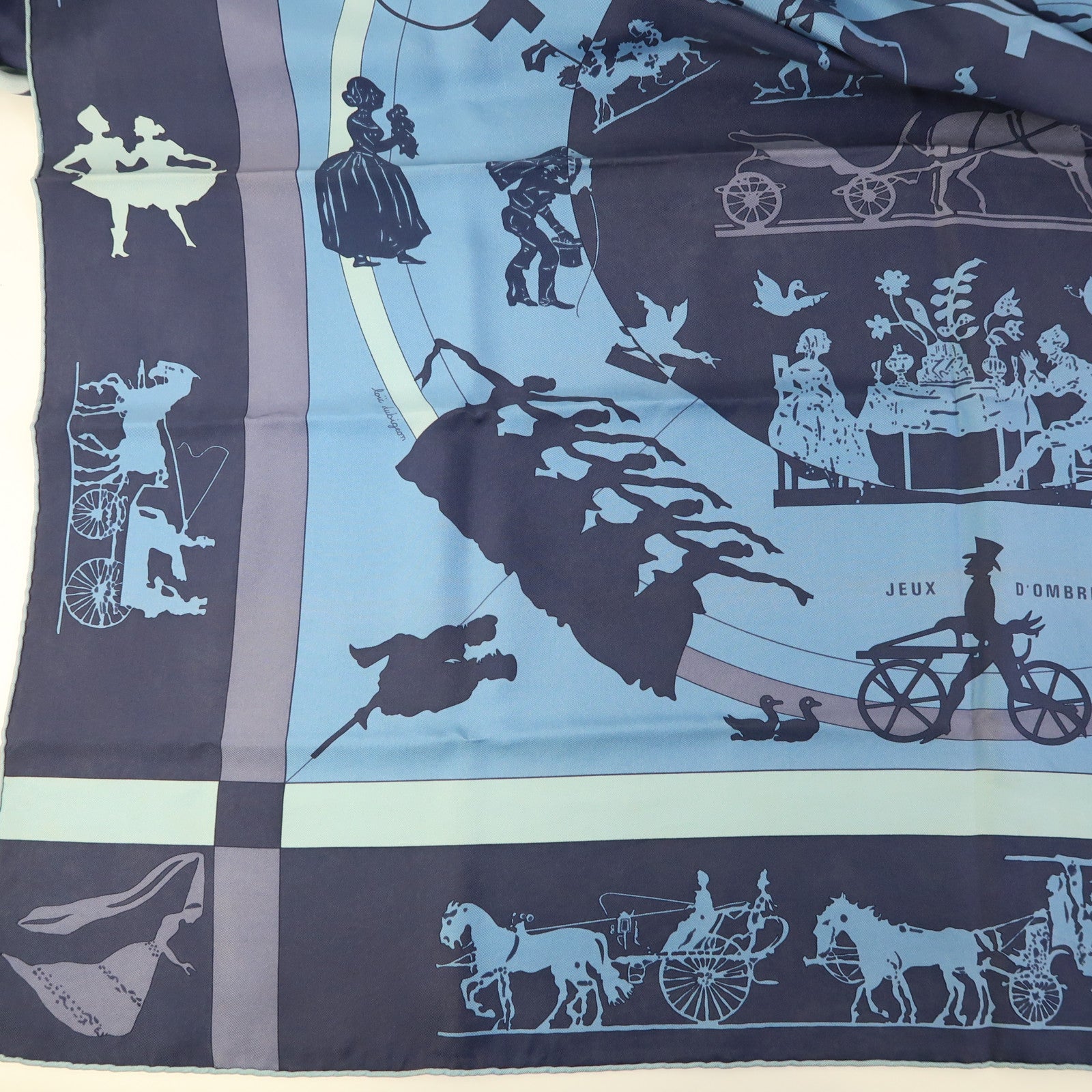 HERMES 絲質Scarf 90X90絲巾