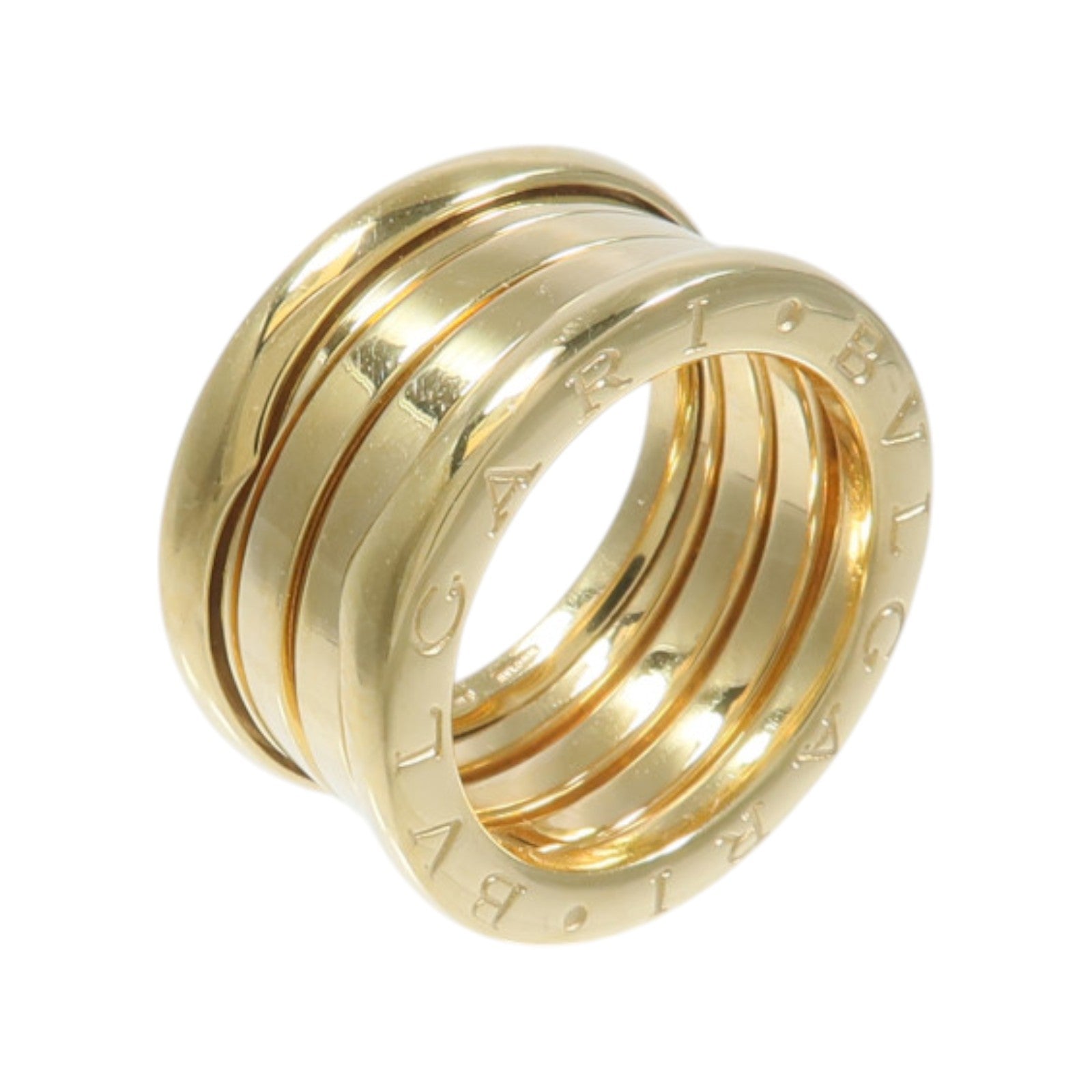 BVLGARI 18K黃金B-zero1 3 Band戒指