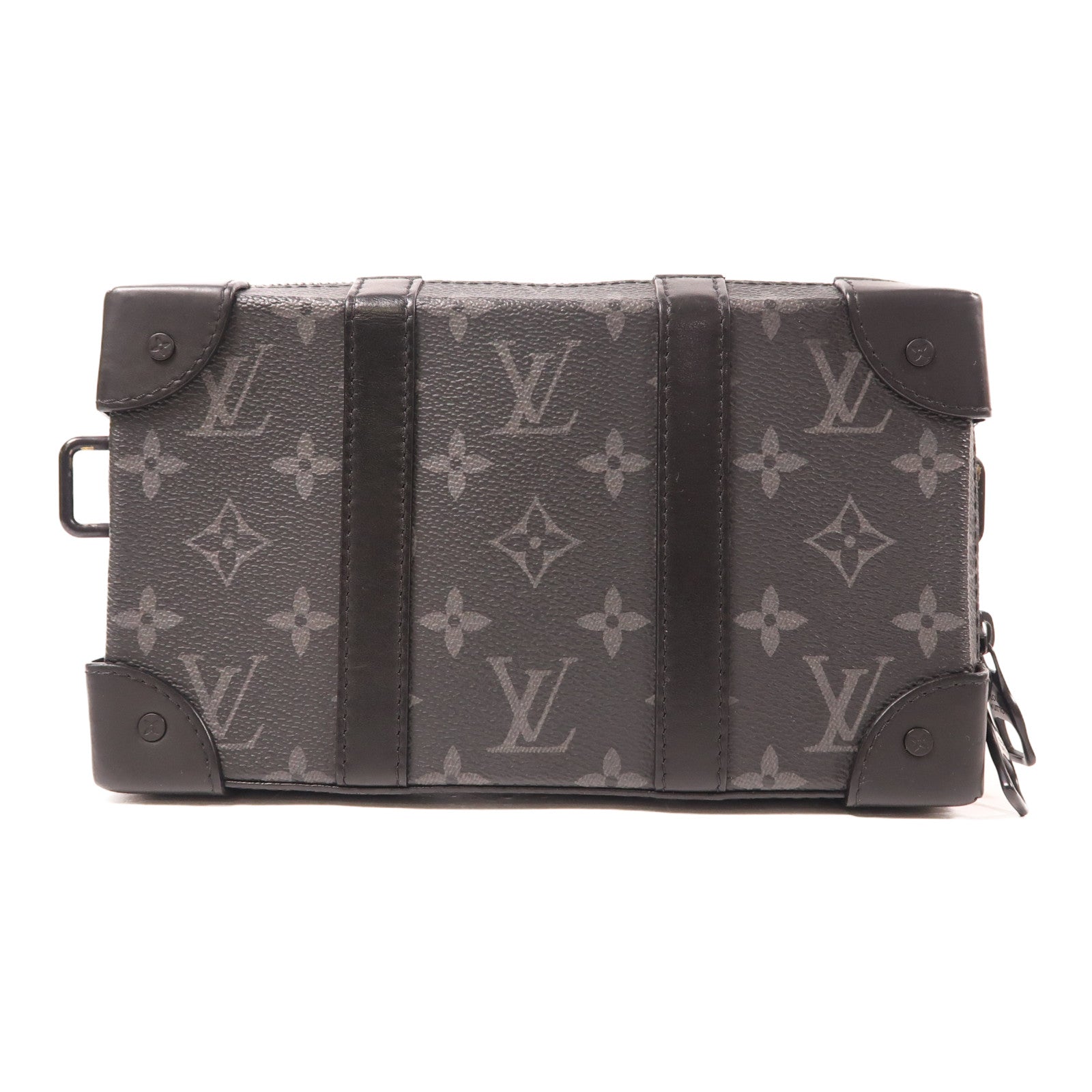 LOUIS VUITTON LV Soft Trunk Wallet Shoulder Bag M69838 Monogram Eclipse Black