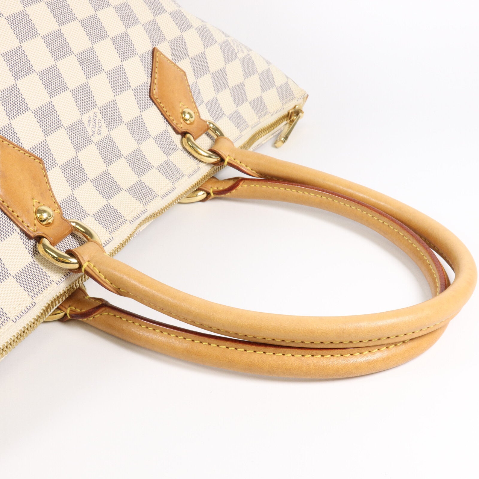 LOUIS VUITTON Damier Azur Saleya MM肩背袋
