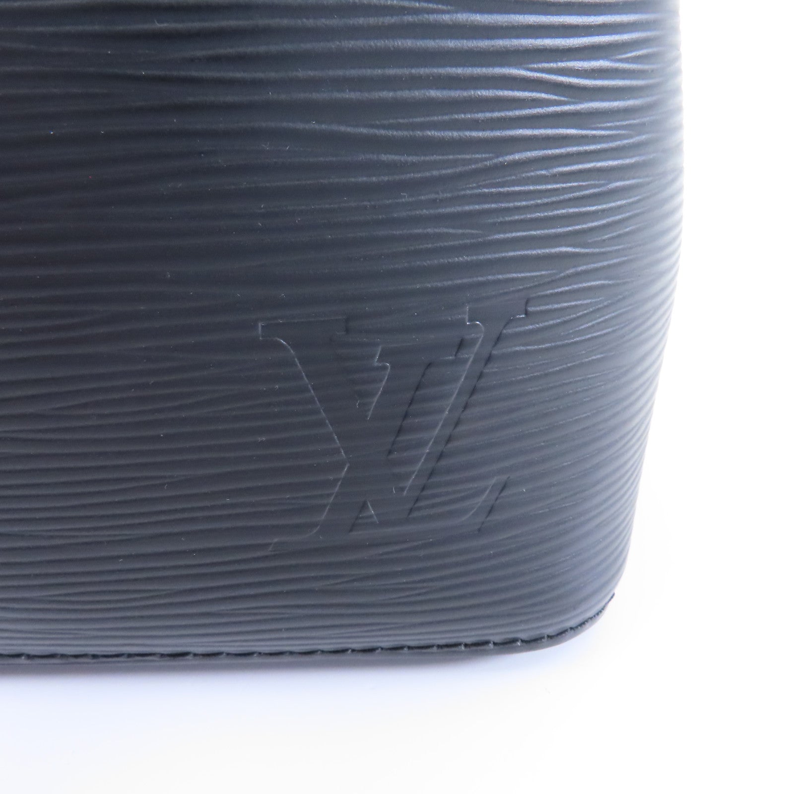 LOUIS VUITTON Epi Neo Noe BB銀扣手挽肩背兩用袋黑色/黃色/藍色