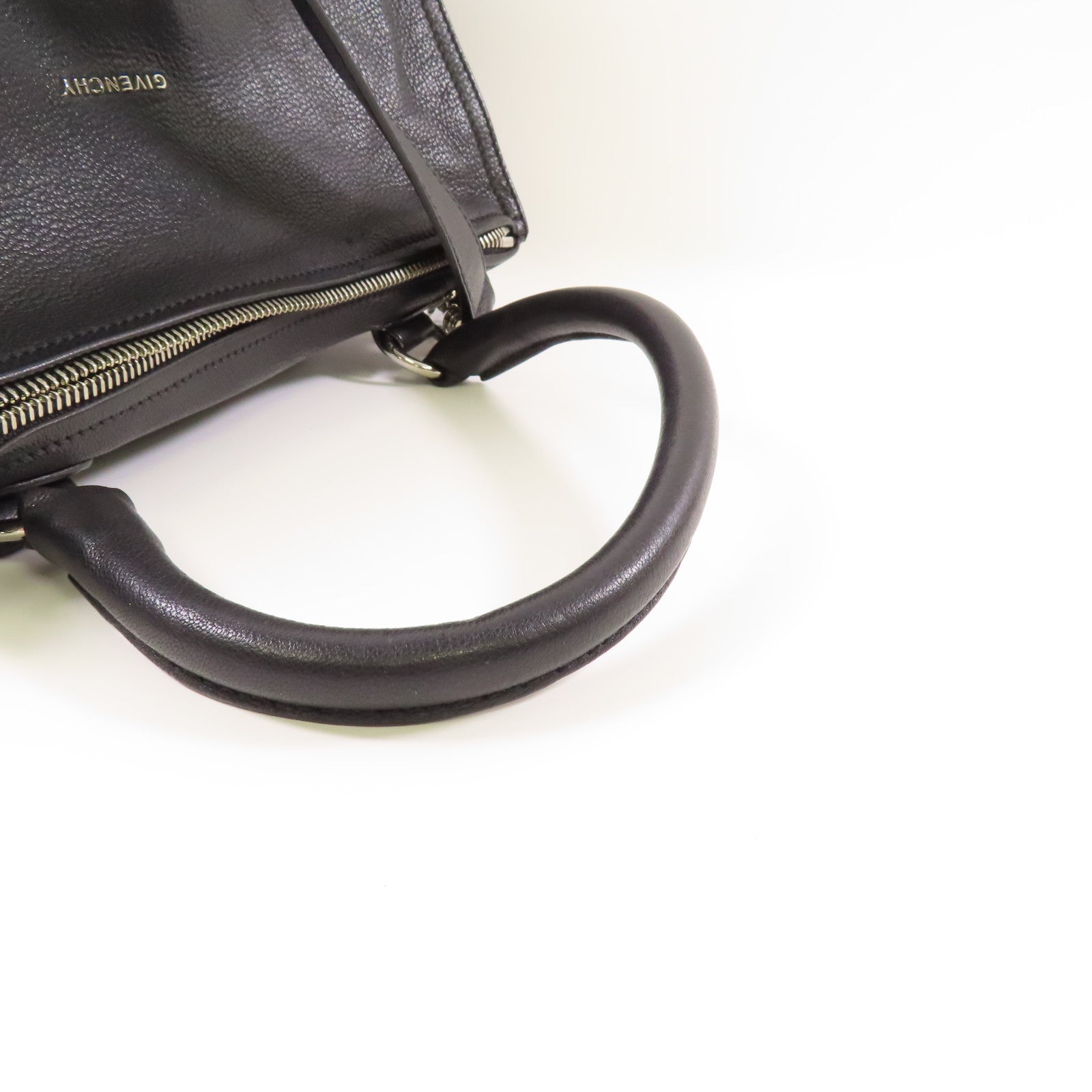 GIVENCHY 【激減優惠】牛皮皮革Pandora銀扣手挽肩背兩用袋