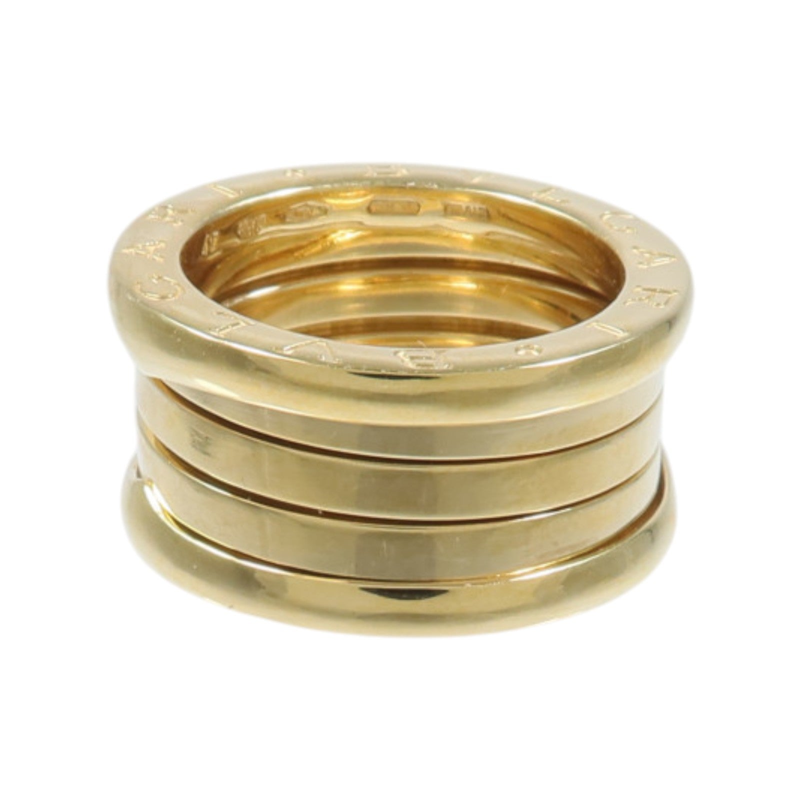 BVLGARI 18K黃金B-zero1 3 Band戒指