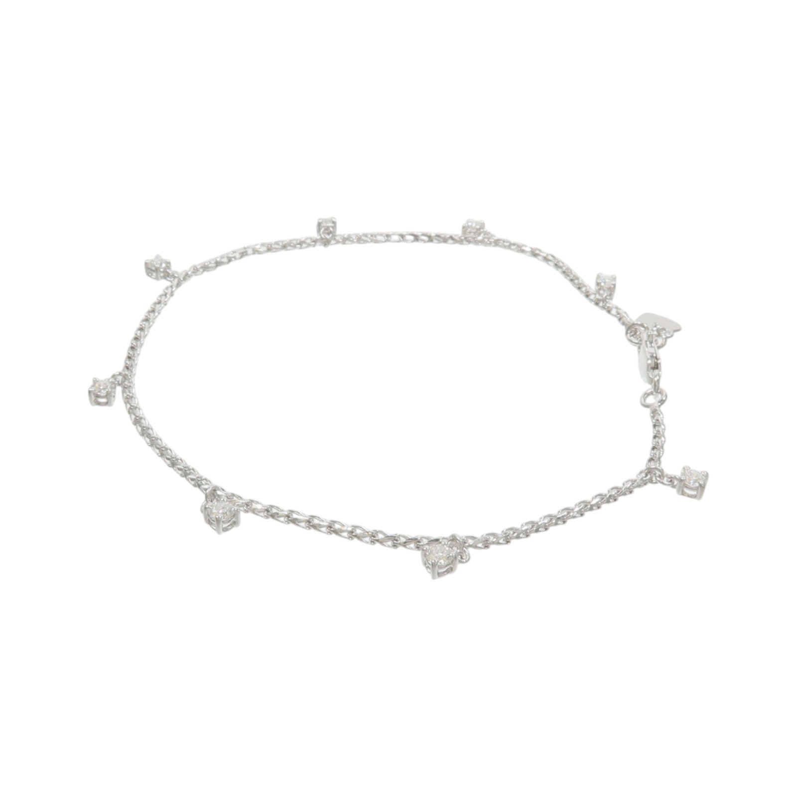 JEWELRY 18K白金Diamond Bracelet鑽石手鏈