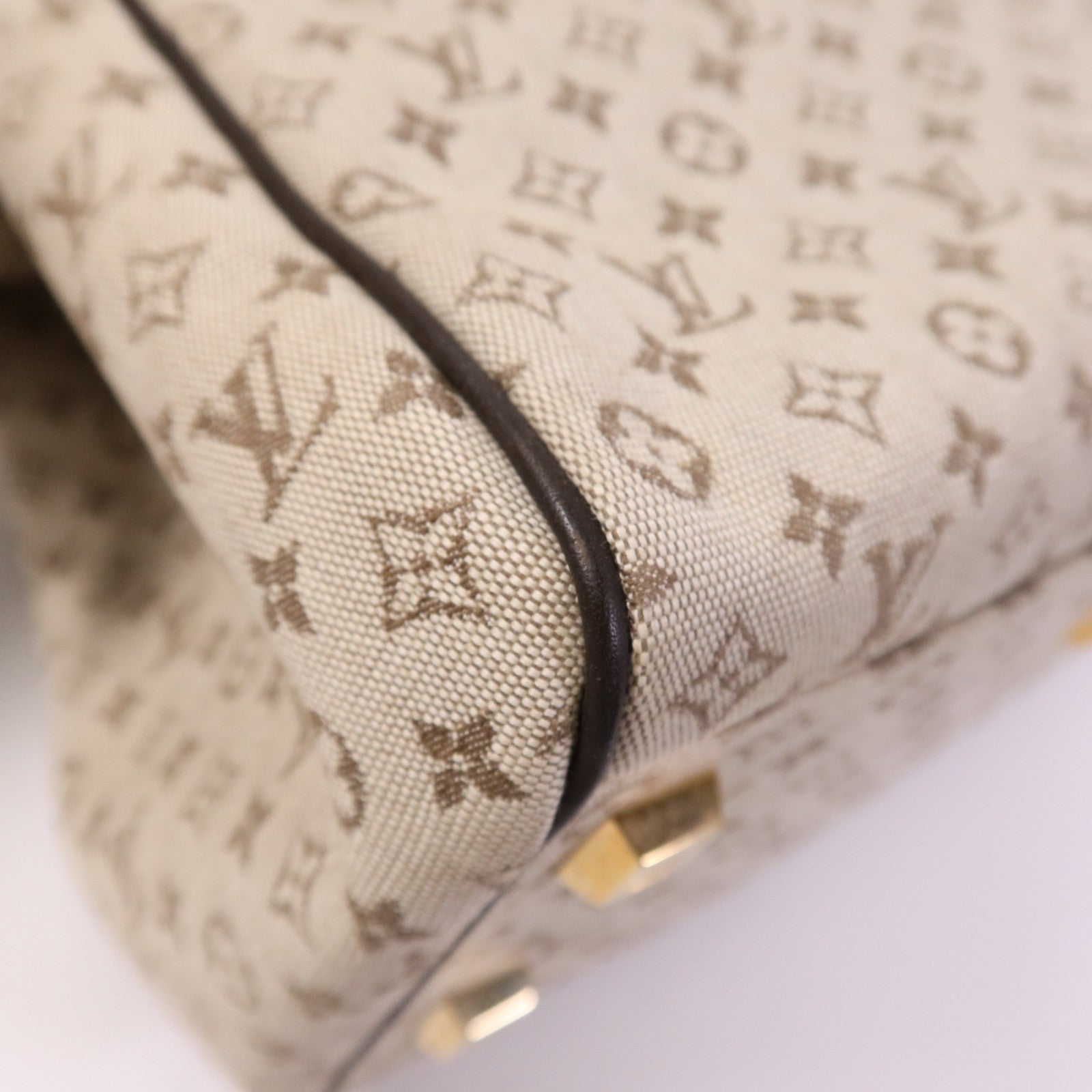 LOUIS VUITTON Monogram Mini Josephine GM金扣手挽袋