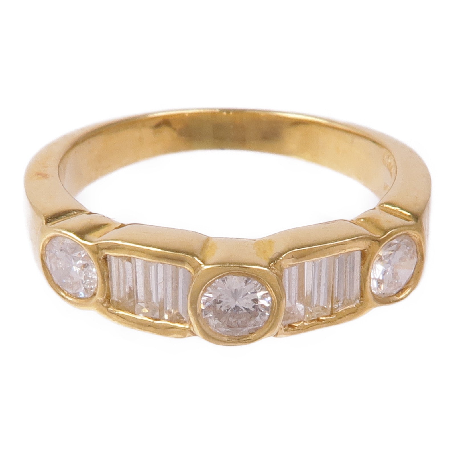 JEWELRY 18K黃金Diamond Ring鑽石戒指US#5.5