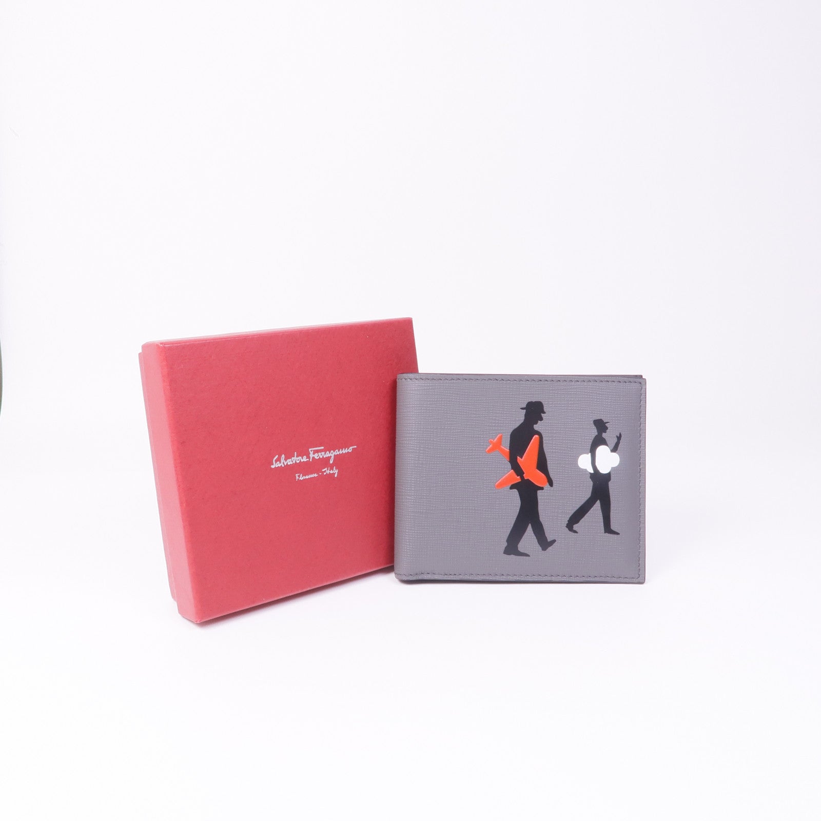 Salvatore Ferragamo 【激減優惠】牛皮皮革Wallet錢包