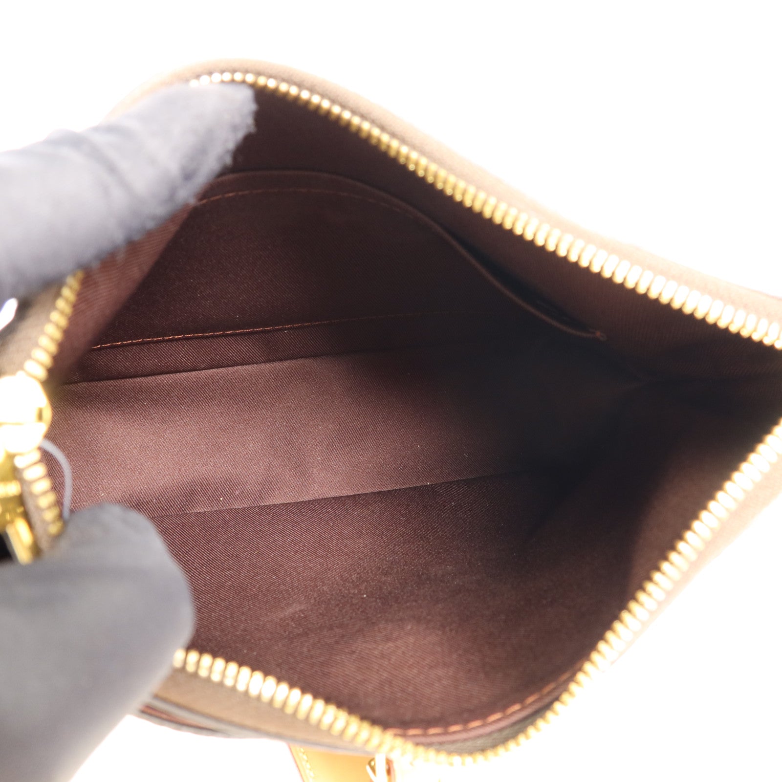 LOUIS VUITTON Monogram Odeon PM金扣手挽袋