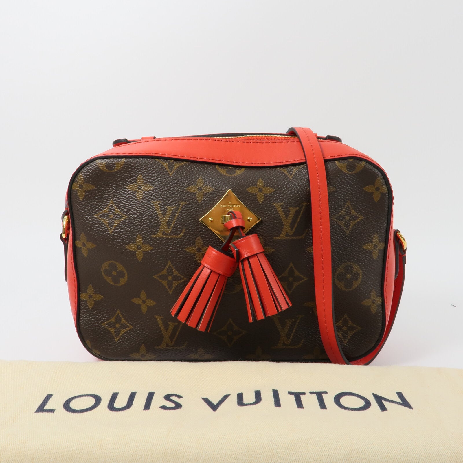 LOUIS VUITTON Monogram Saintonge手挽肩背兩用袋