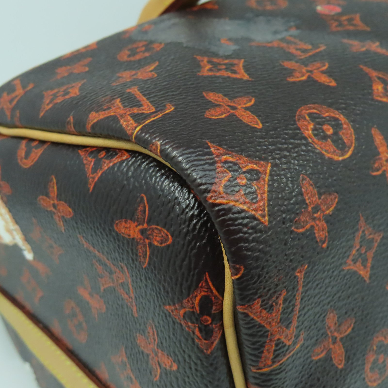 LOUIS VUITTON Monogram Grace Coddngton CatogramSpeedy 30 Band金扣手挽肩背兩用袋啡色