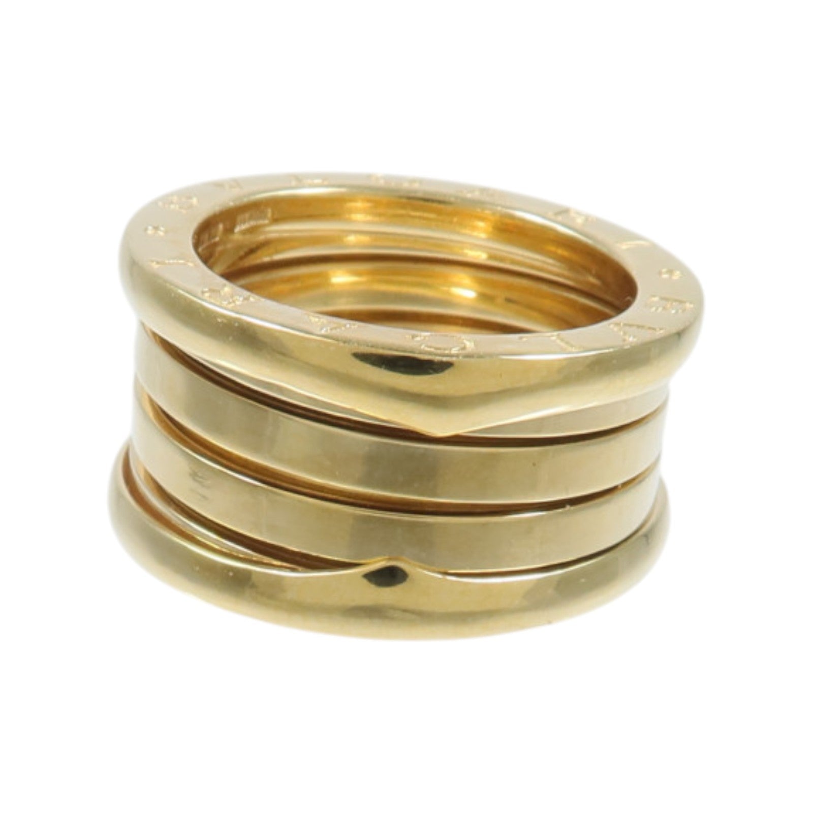 BVLGARI 18K黃金B-zero1 3 Band戒指
