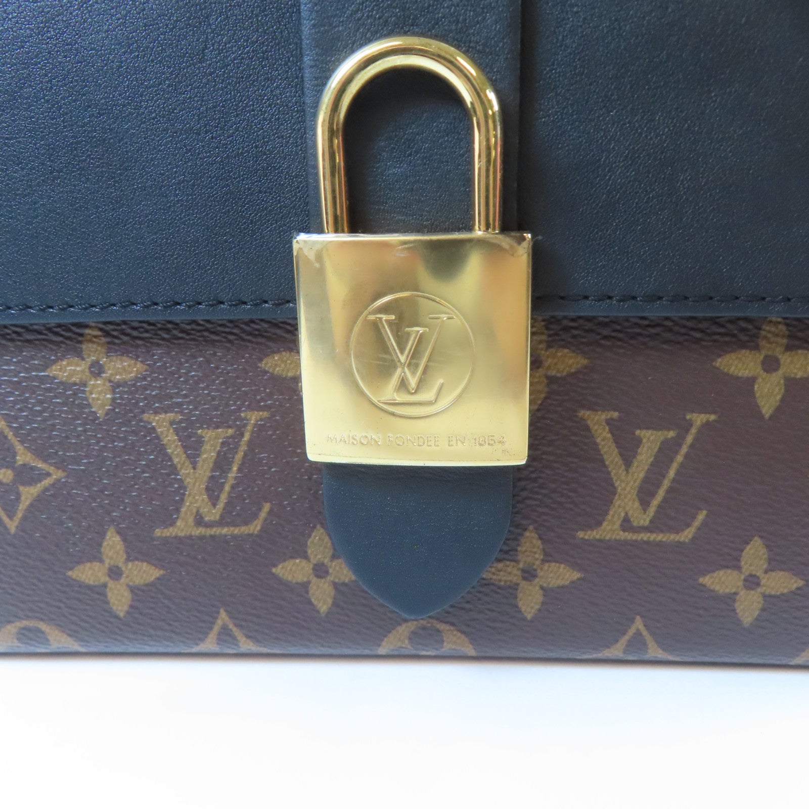 LOUIS VUITTON Monogram Locky BB 2 Way Shoulder Bag金扣手挽肩背兩用袋啡色/黑色