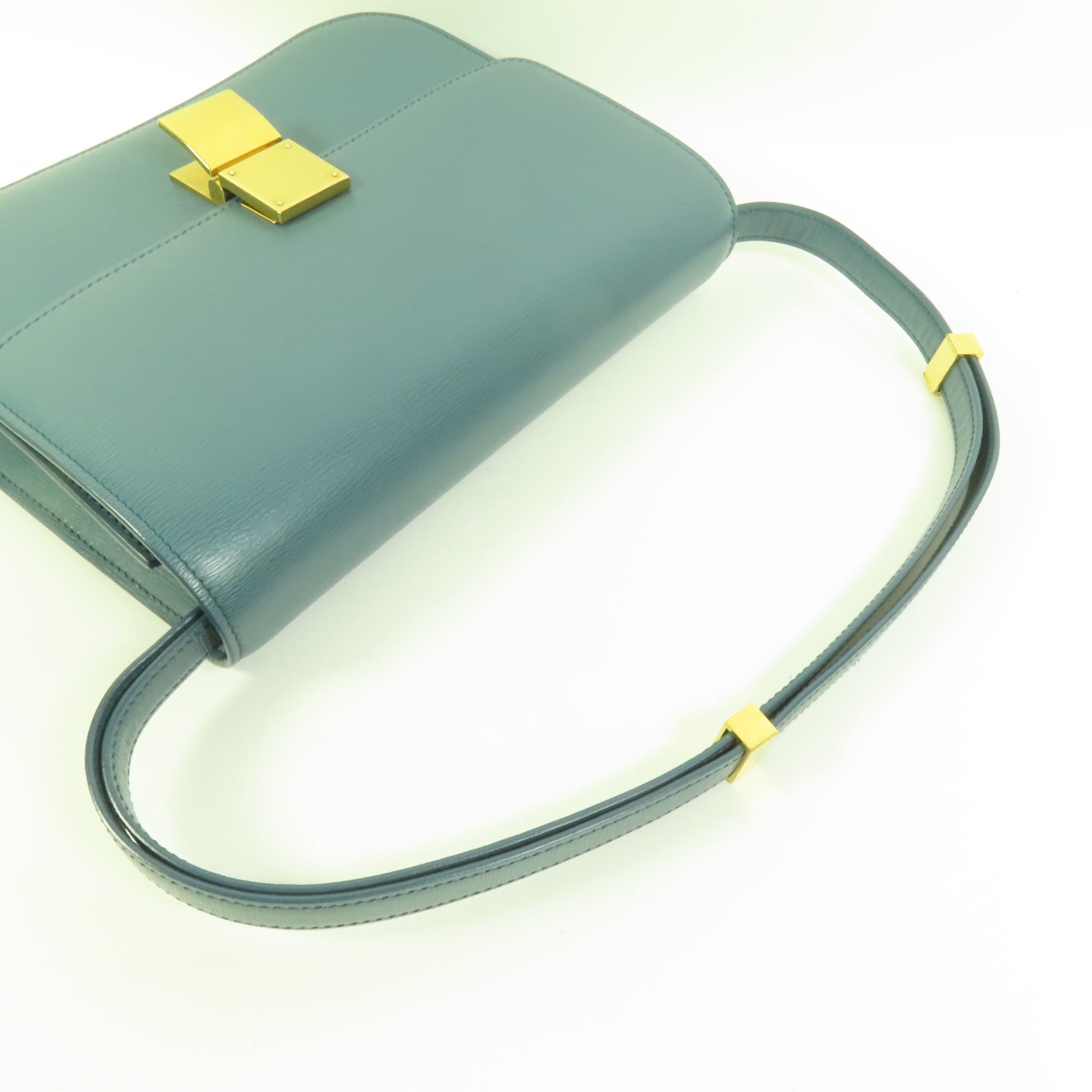 CELINE 牛皮皮革Classic Box Medium肩背袋