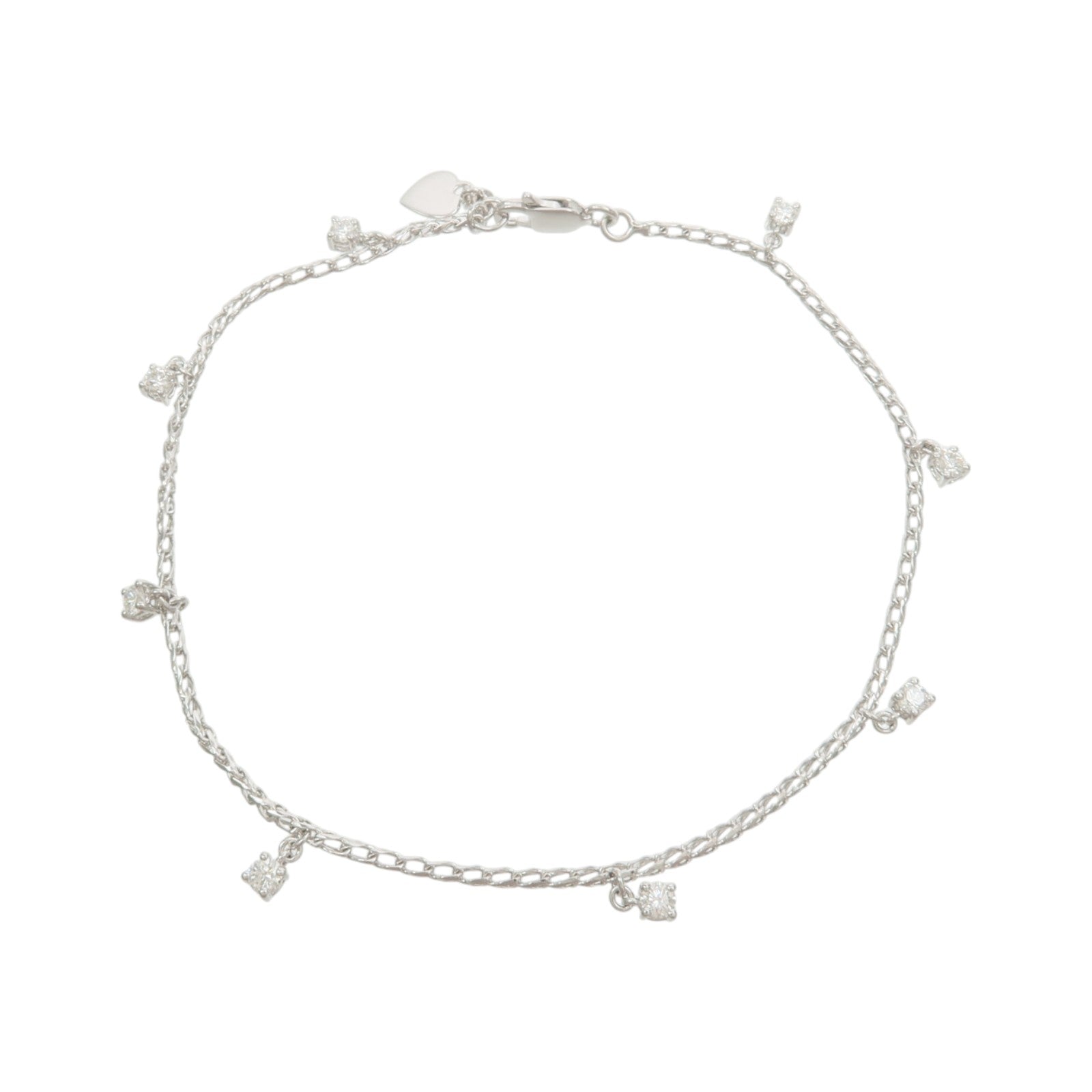 JEWELRY 18K白金Diamond Bracelet鑽石手鏈