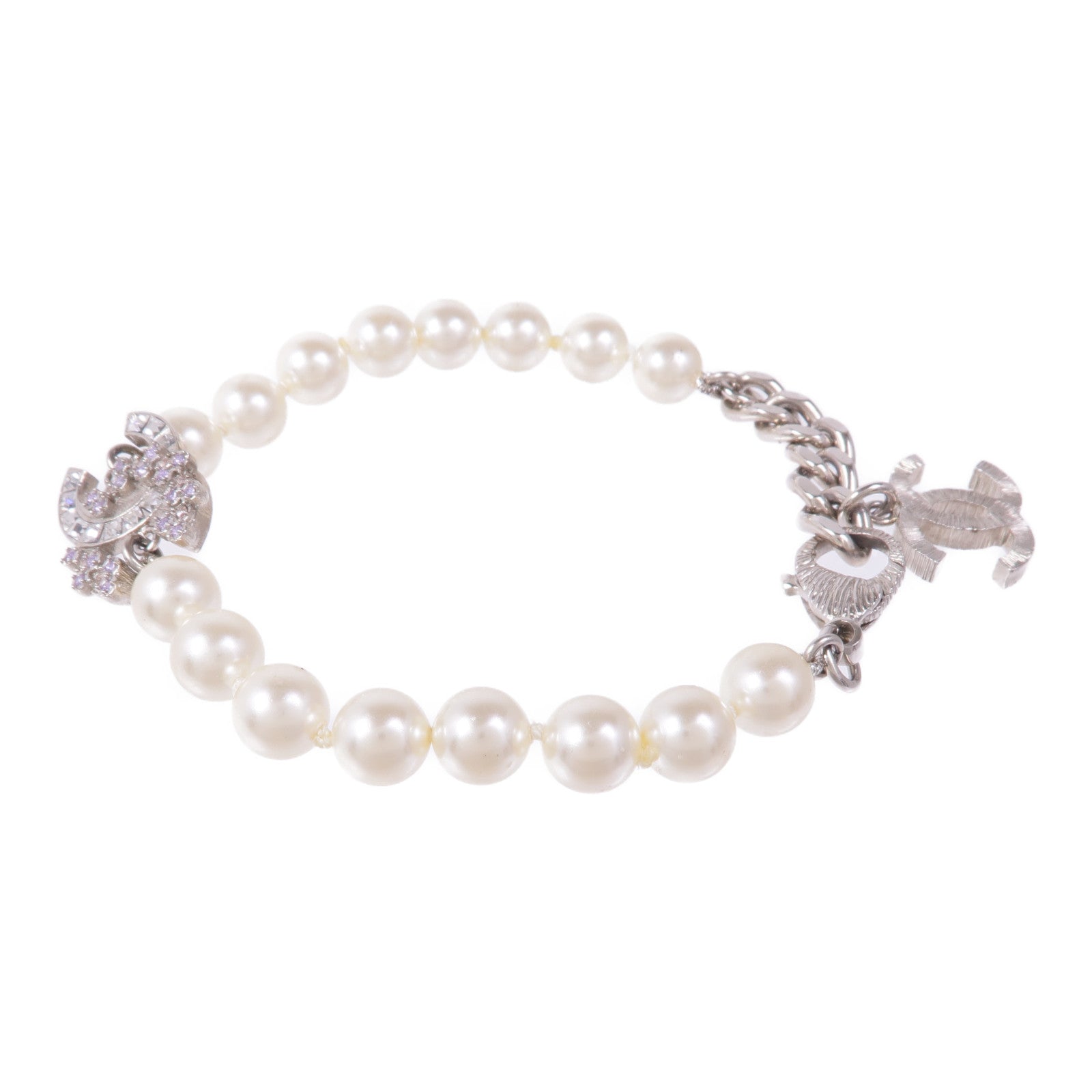 CHANEL PVC/金屬Bracelet手鏈