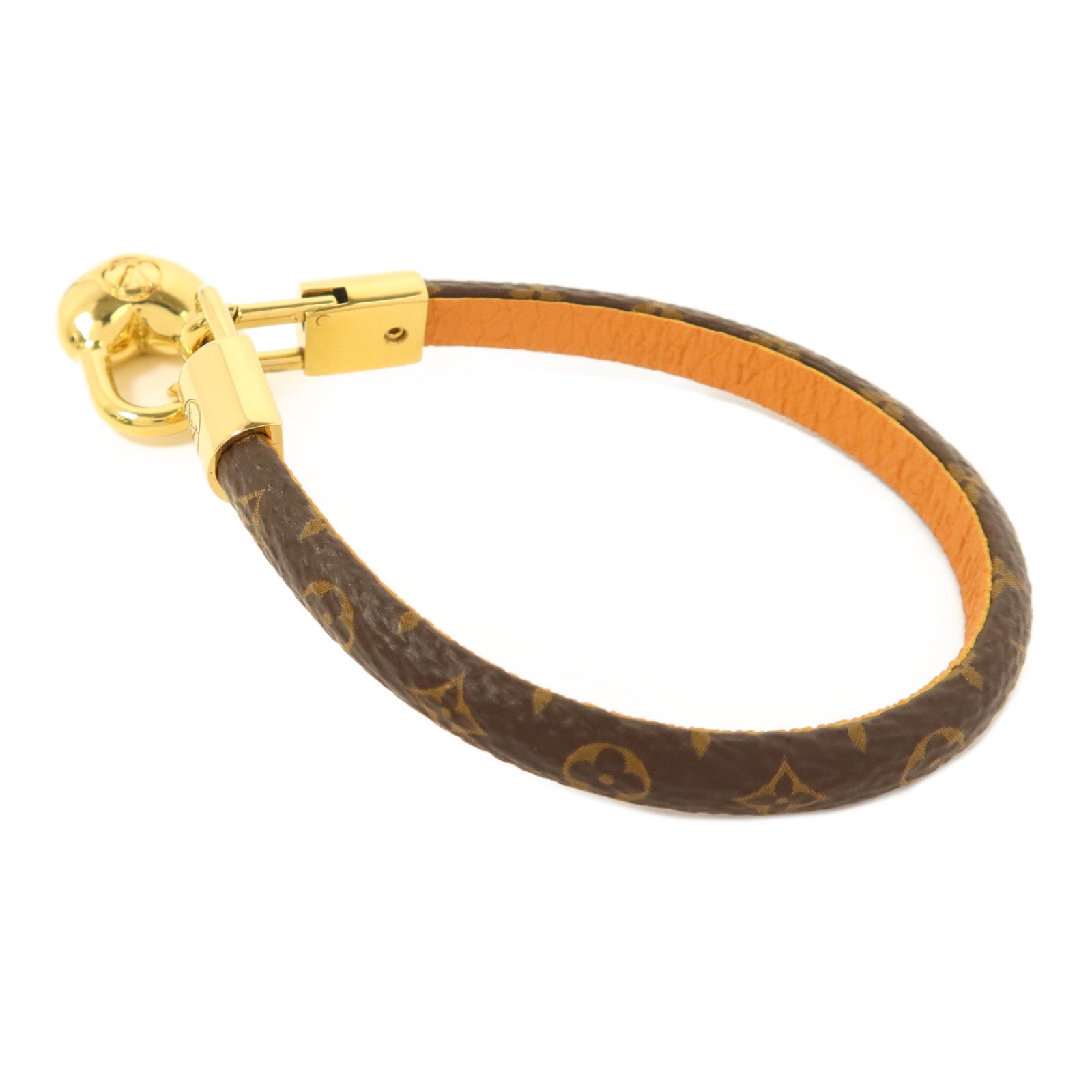LOUIS VUITTON Monogram/金屬Crazy In Lock Bracelet手鏈