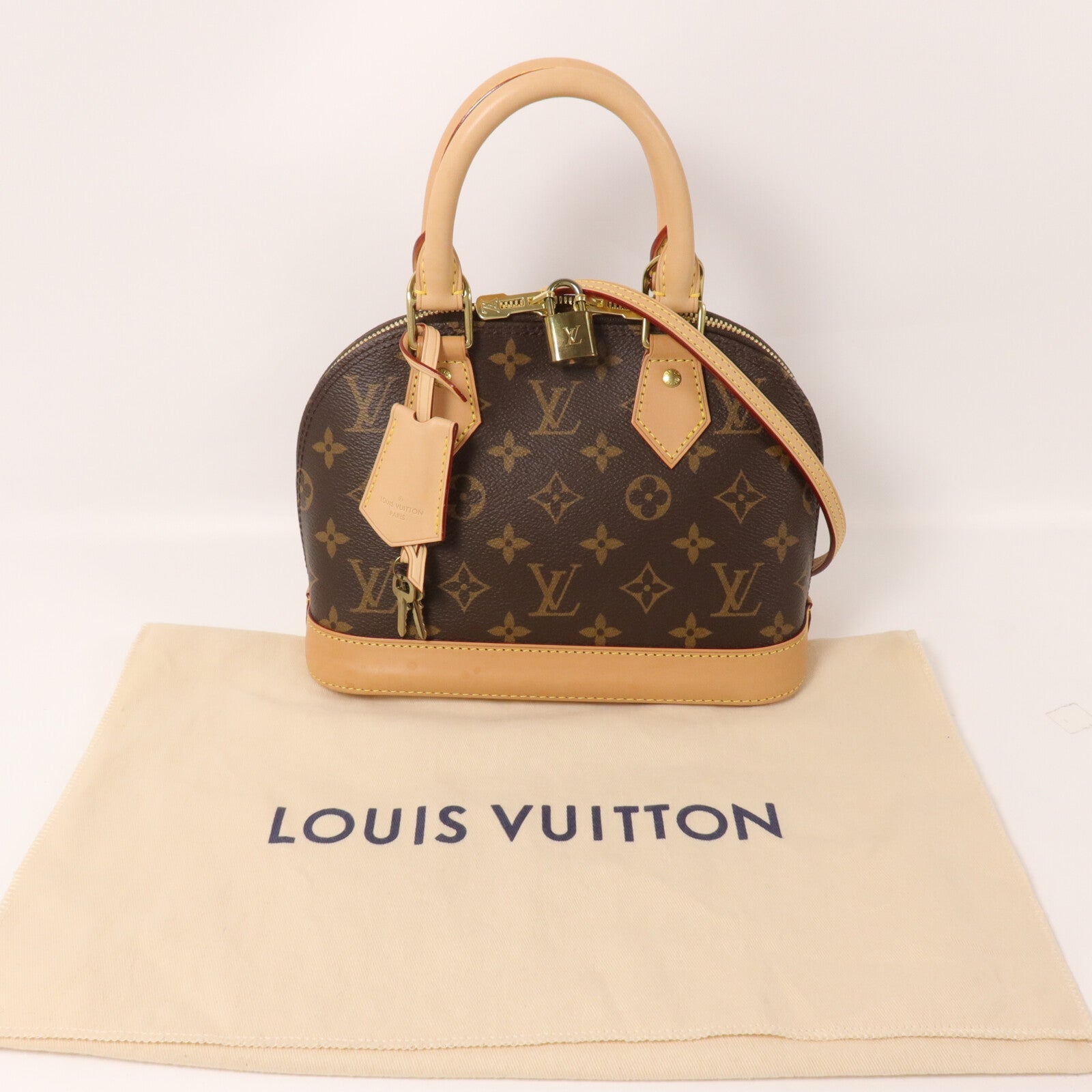LOUIS VUITTON Monogram Alma BB手挽肩背兩用袋