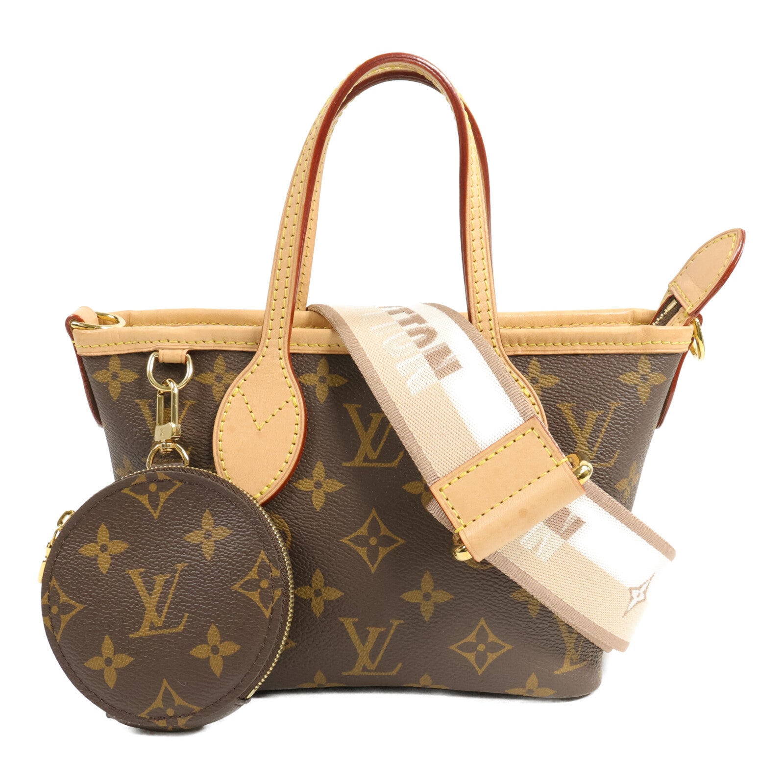 LOUIS VUITTON Monogram Neverfull PM手挽肩背兩用袋