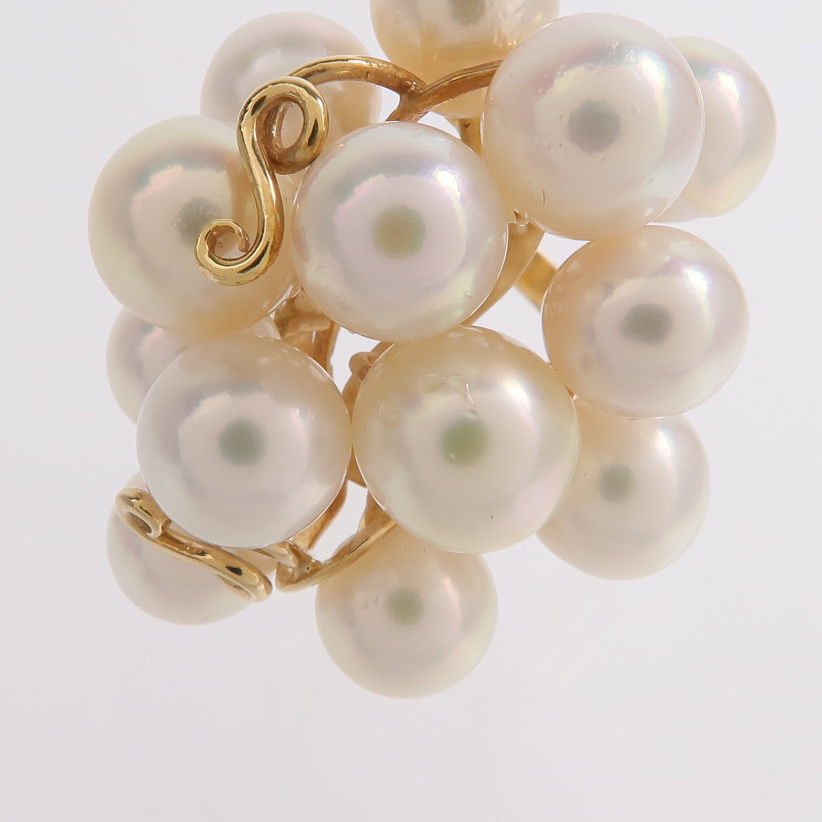 JEWELRY 18K黃金Pearl Ring珍珠耳環