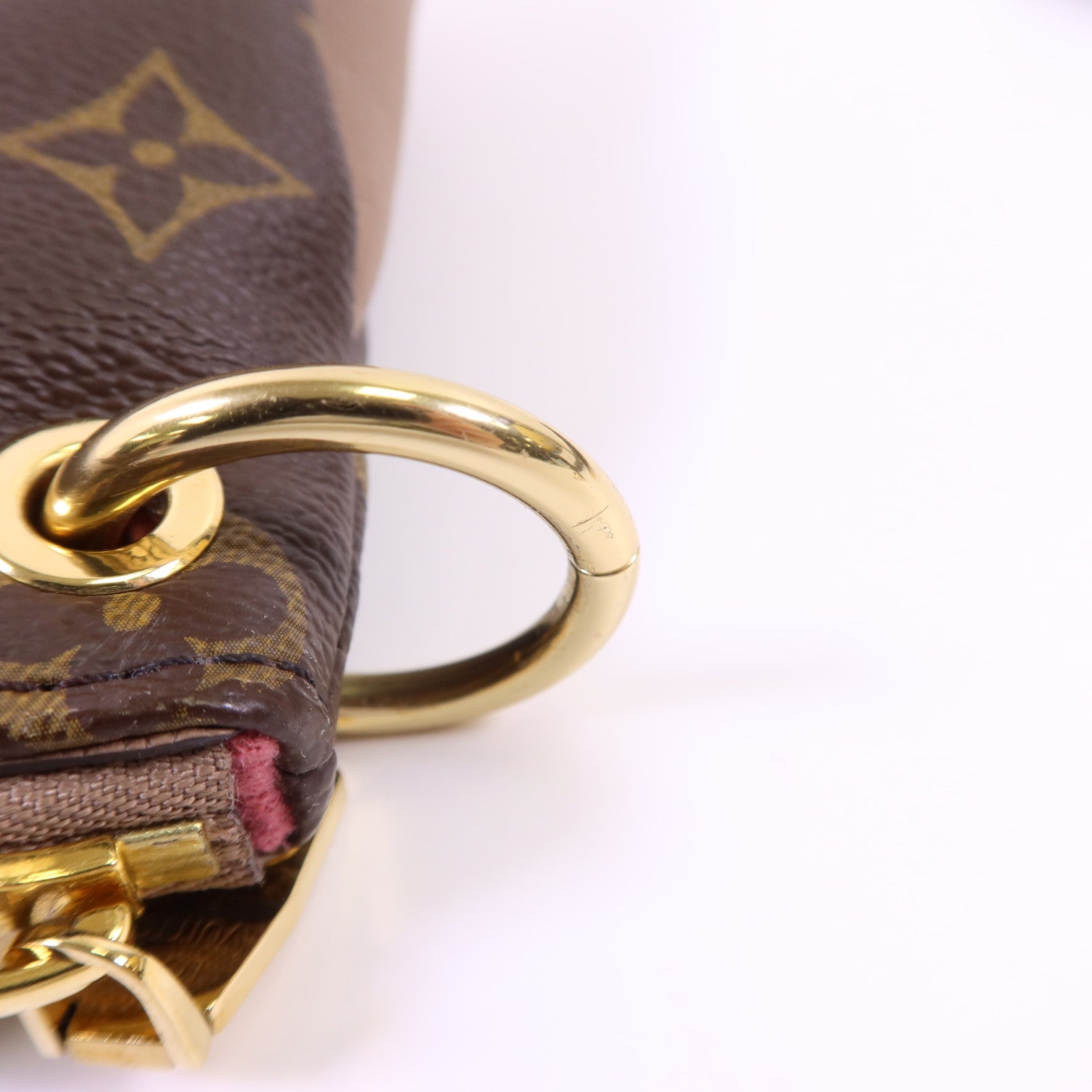 LOUIS VUITTON Monogram Pallas MM金扣手挽肩背兩用袋