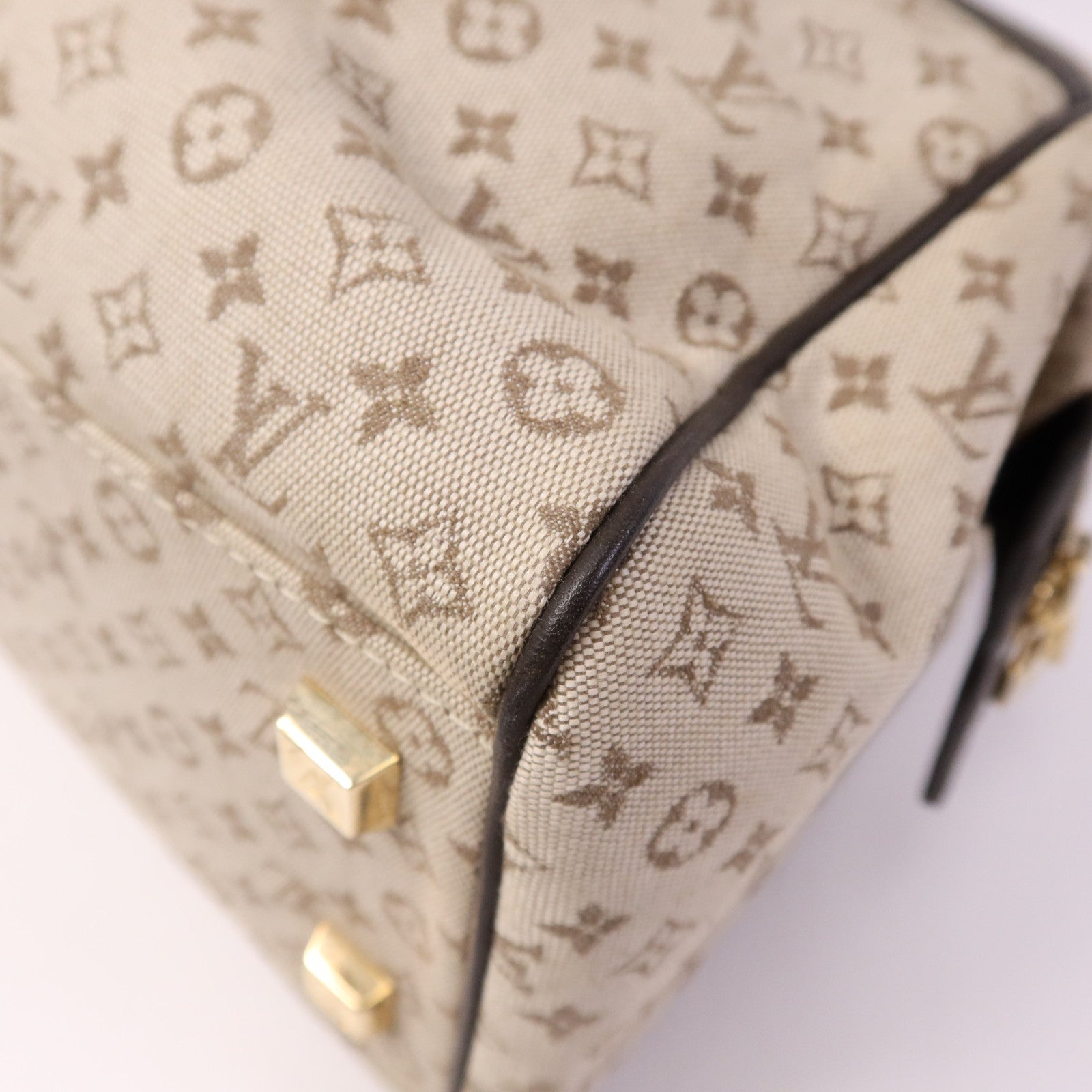 LOUIS VUITTON Monogram Mini Josephine GM金扣手挽袋