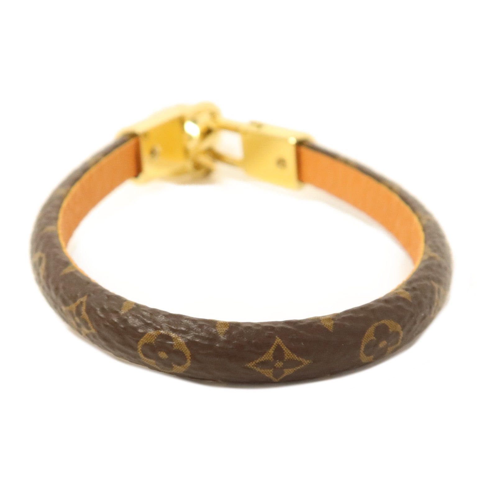 LOUIS VUITTON Monogram/金屬Crazy In Lock Bracelet手鏈
