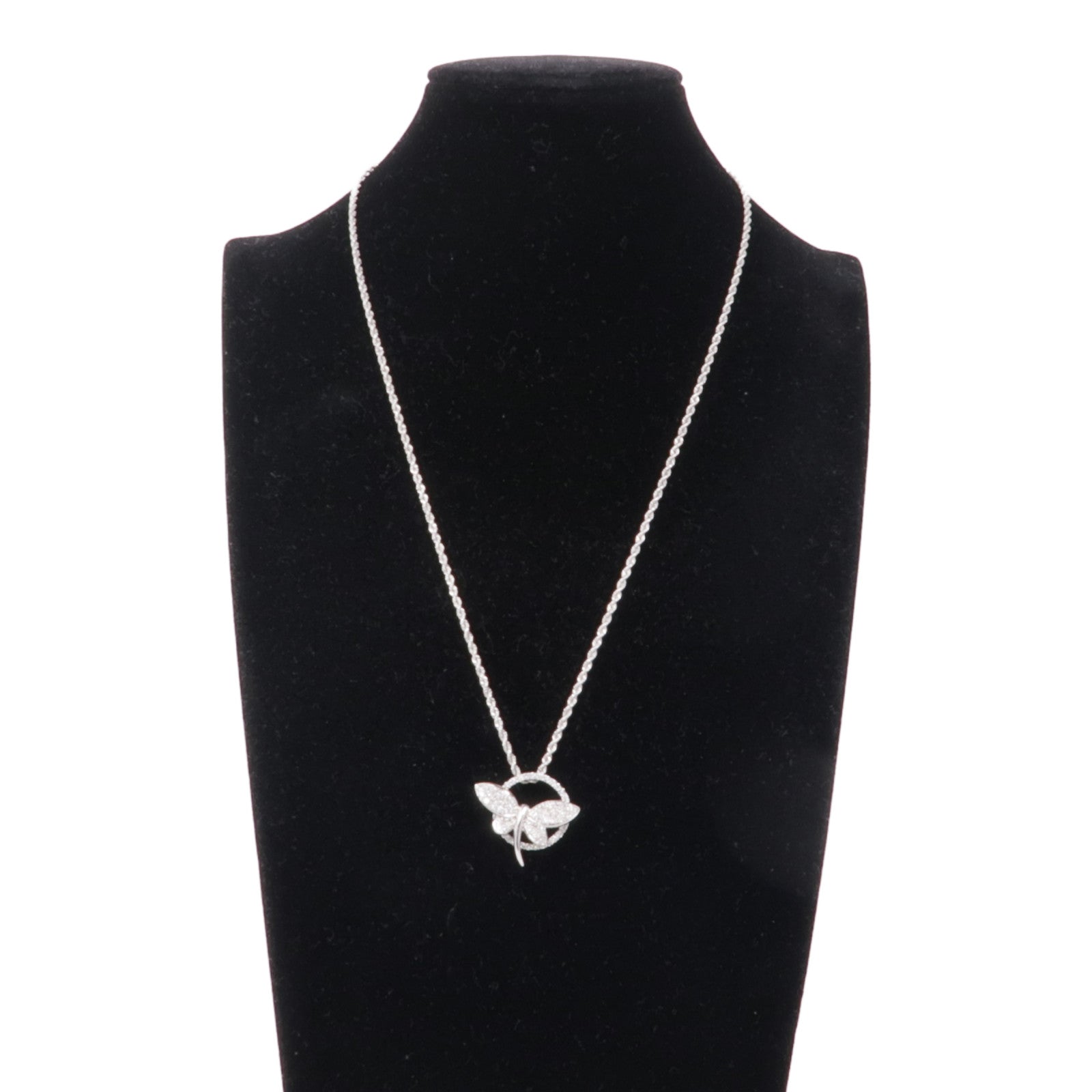 JEWELRY 18K白金Diamond Necklace鑽石項鍊